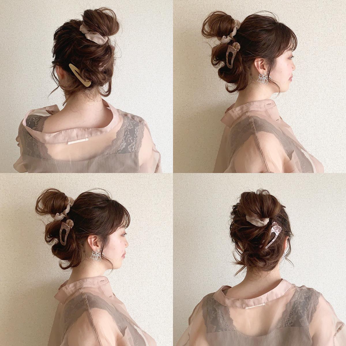 お団子ヘアアレンジ 4選 今の流行りはこれ お団子アレンジご紹介 Marie Hが投稿した記事 Sharee