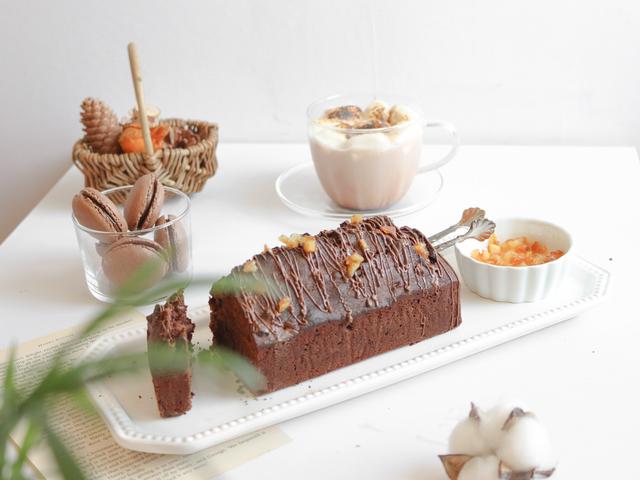 オレンジピール チョコ パウンドケーキ Lemon8