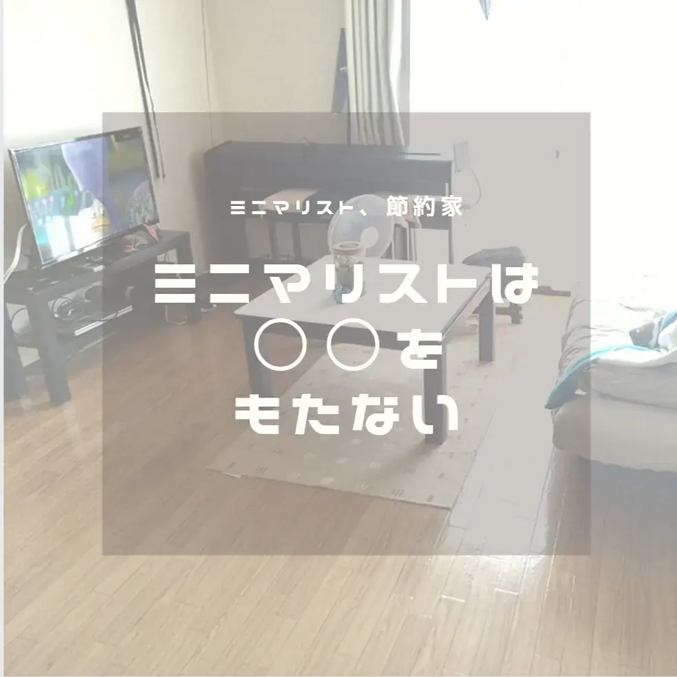 Lemon8 Story ミニマリスト 掃除機 いらない