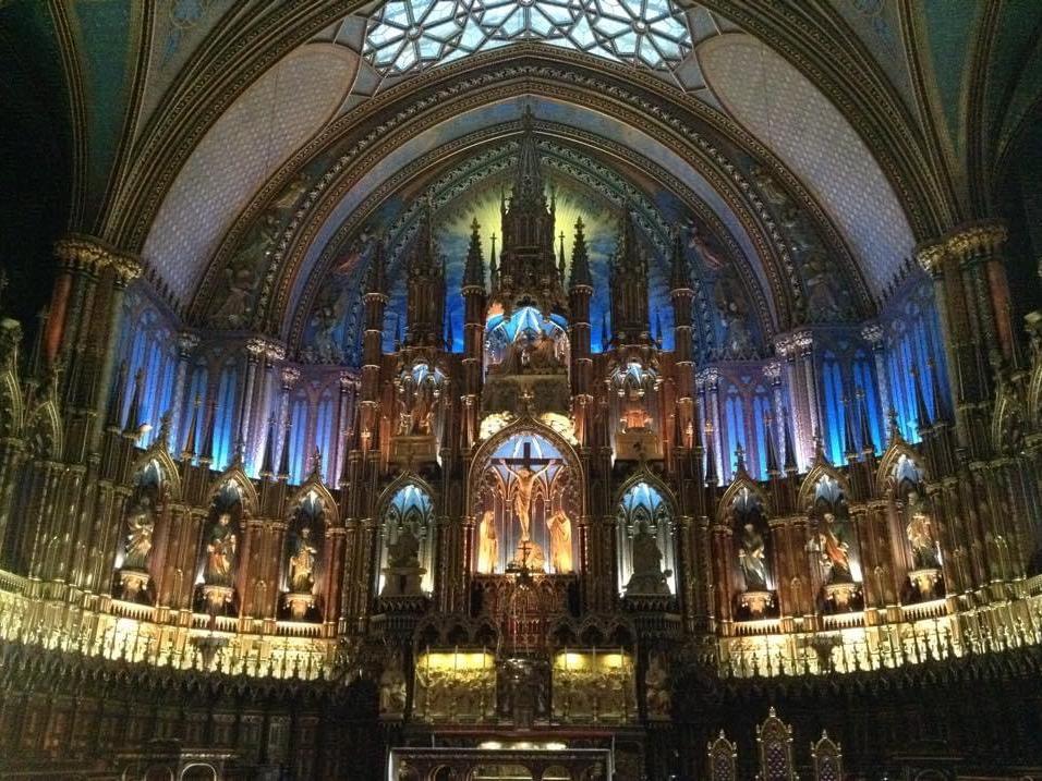 神秘的 美しすぎるモントリオール ノートルダム大聖堂 カナダ Dreammakerが投稿した記事 Sharee