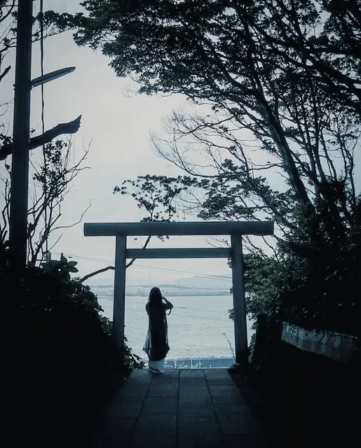 茨城県ひたちなか市の絶景スポット神社⛩の画像