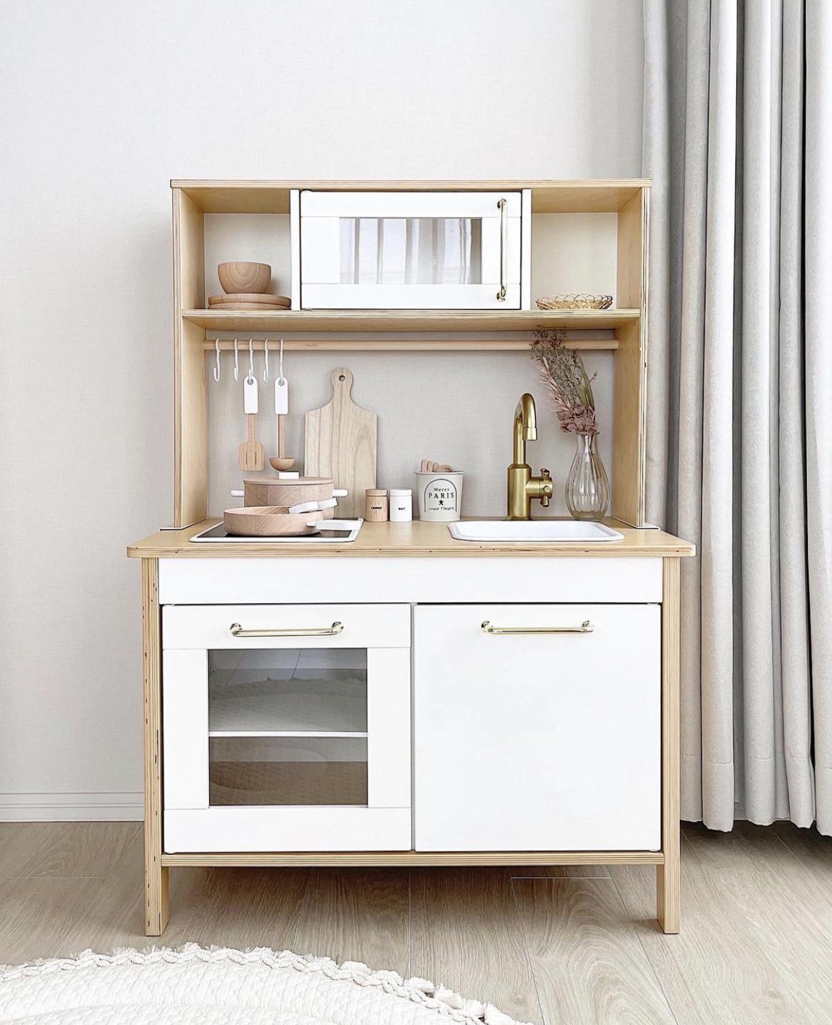 Ikeaままごとキッチンリメイク Sara Home が投稿したフォトブック Lemon8