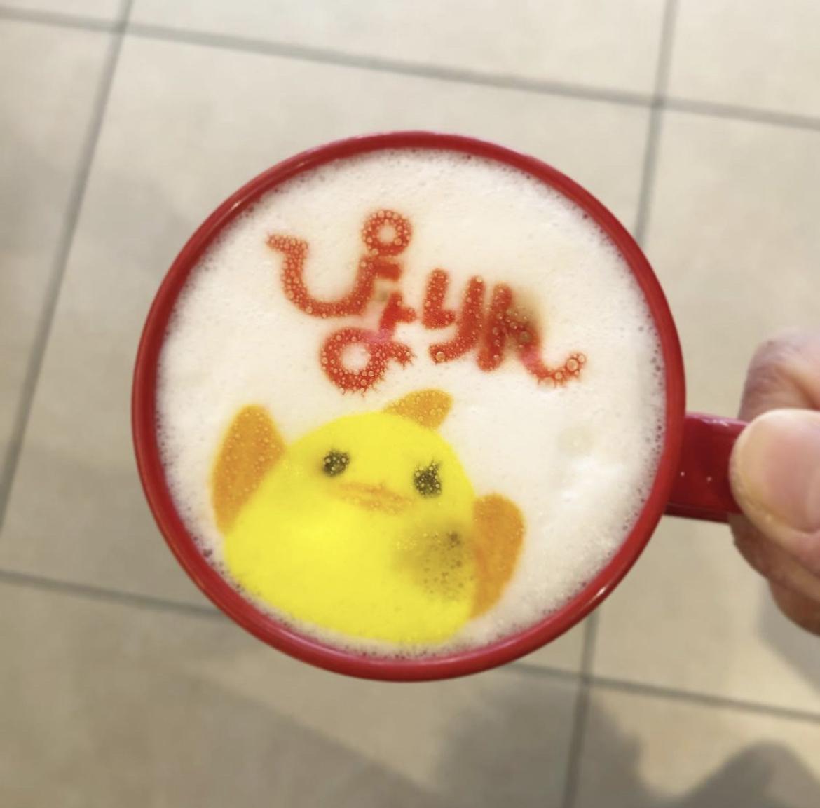 名古屋 ひよこのラテアート なごめしカフェトラッツィオーネナゴヤ デパ地下のまおさんが投稿したフォトブック Sharee