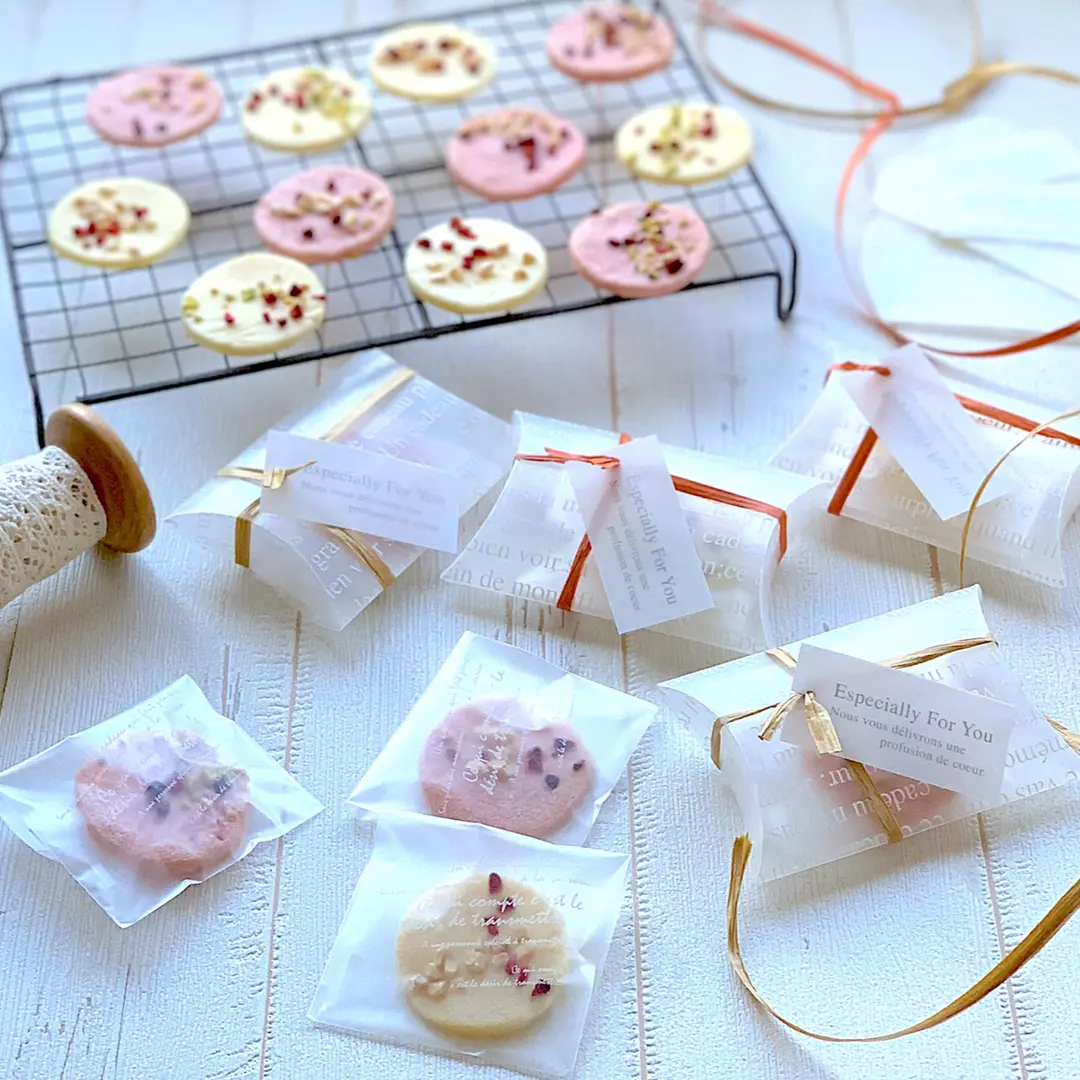 【簡単レシピ】材料3つ！生チョコクッキー/バレンタインにの画像