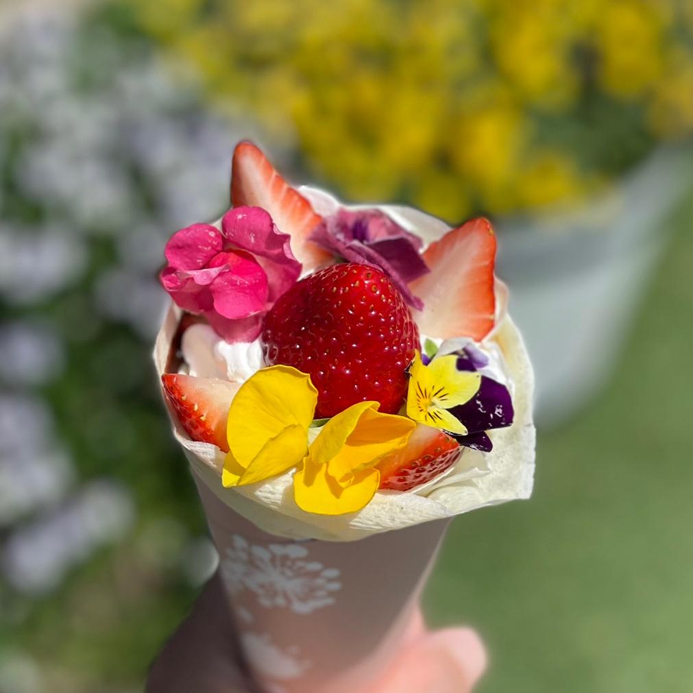 奈良 移動販売で買える ブーケみたいなクレープ デパ地下のまおさんが投稿したフォトブック Sharee