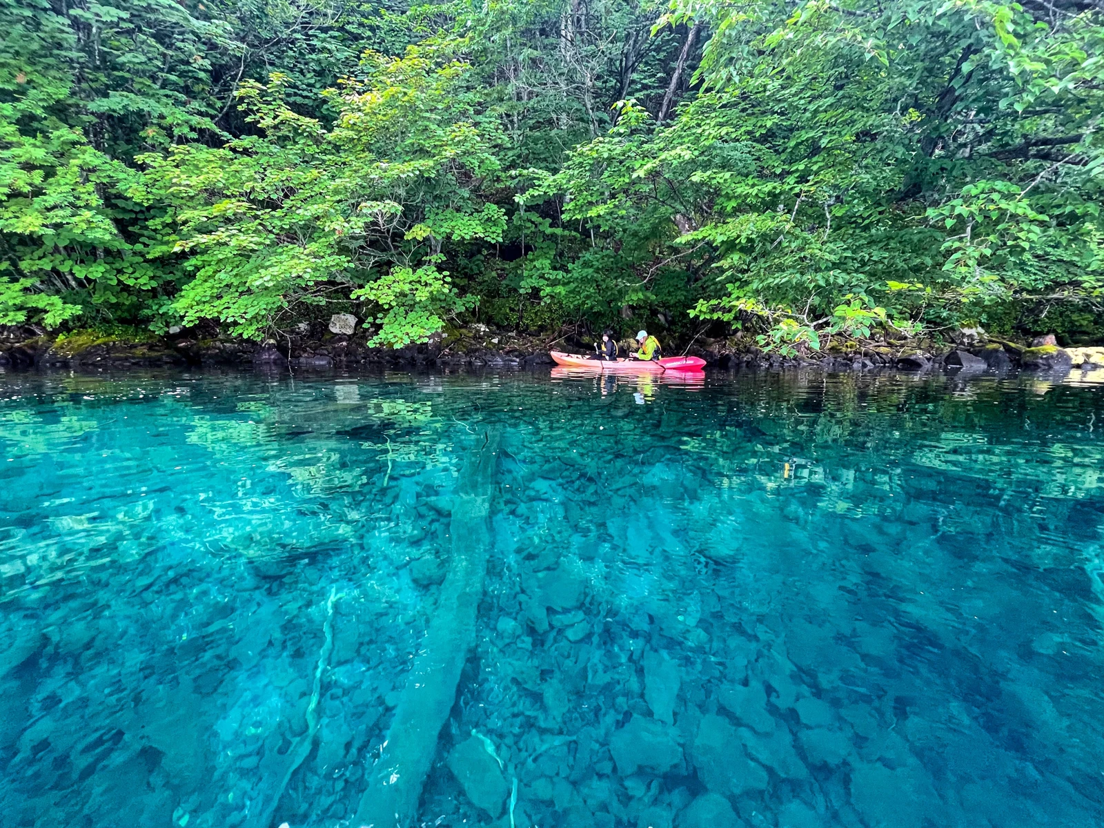北海道 白老町 透明度が高すぎる湖 倶多楽湖 絶景カヤック体験 Mayu Travelが投稿したフォトブック Lemon8