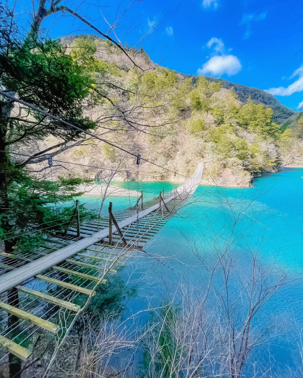 静岡 プラチナ級 夢のつり橋 スリリング 絶景 エメラルドグリーンの湖 寸又峡 Yukimimiが投稿したフォトブック Lemon8