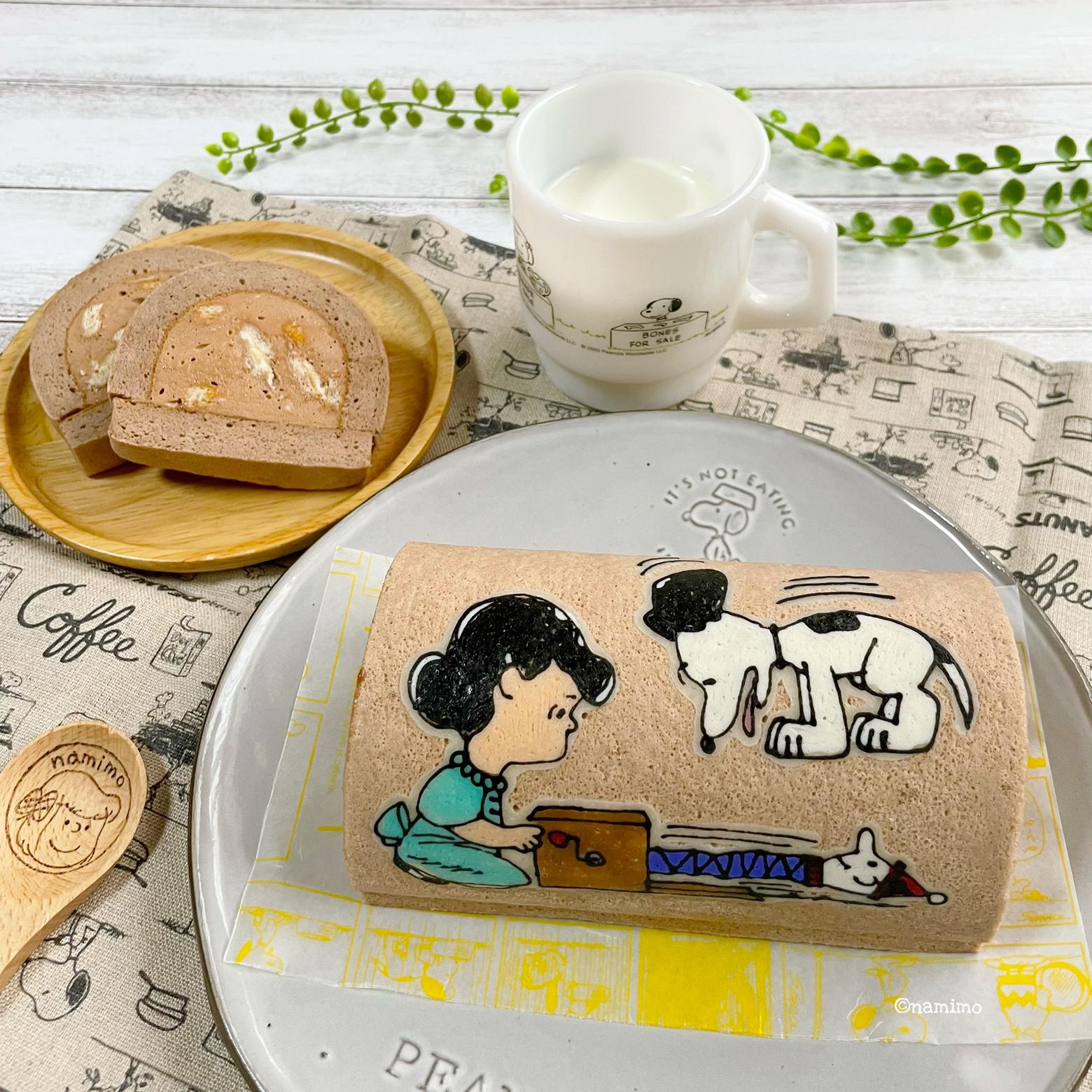 スヌーピーのデコロールケーキ Namimoが投稿したフォトブック Lemon8