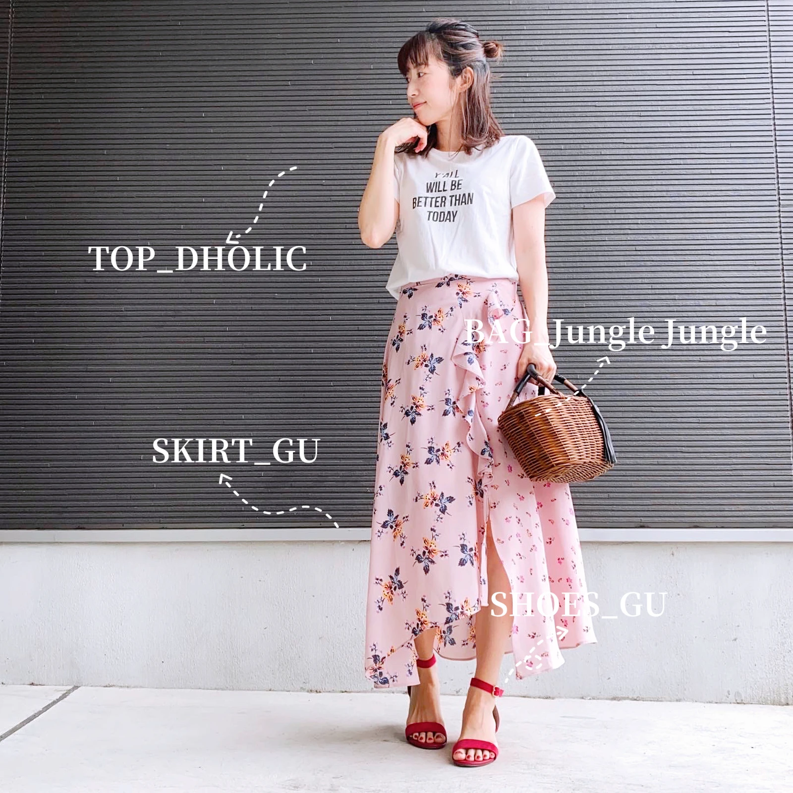 たまには甘々コーデ ホワイト ピンク たけまいが投稿したフォトブック Lemon8