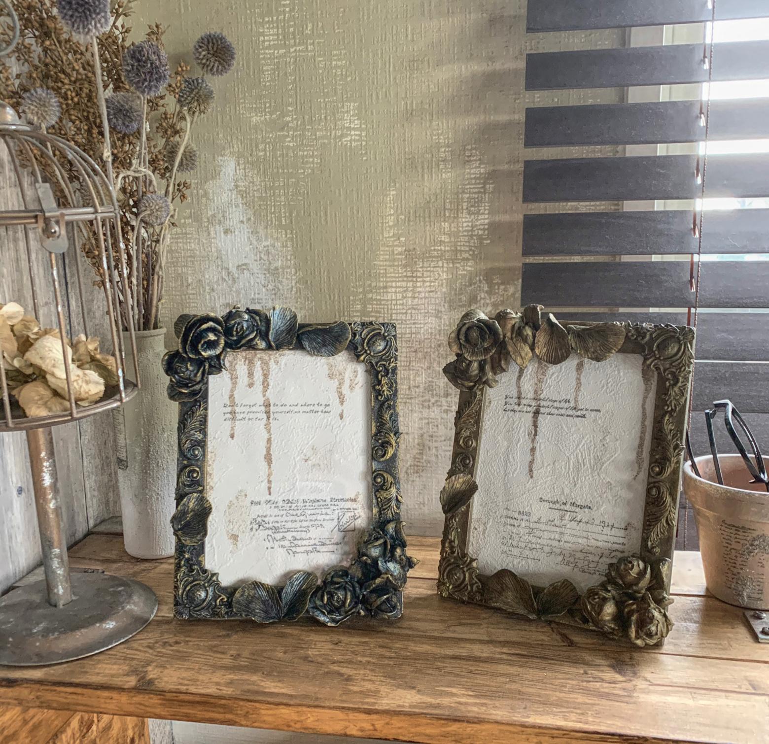 セリアのフォトフレームをリメイク。  jewelが投稿したフォトブック 