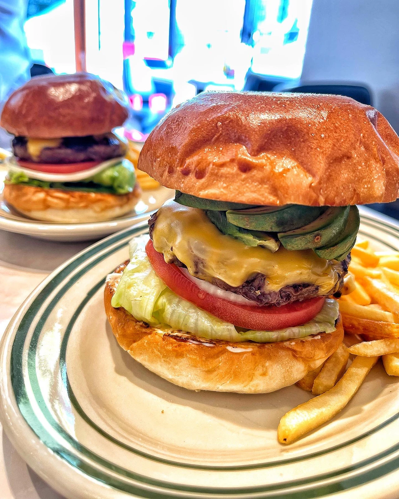 アメリカンダイナー/ ハンバーガー オーナメント/ BURGERS スツール