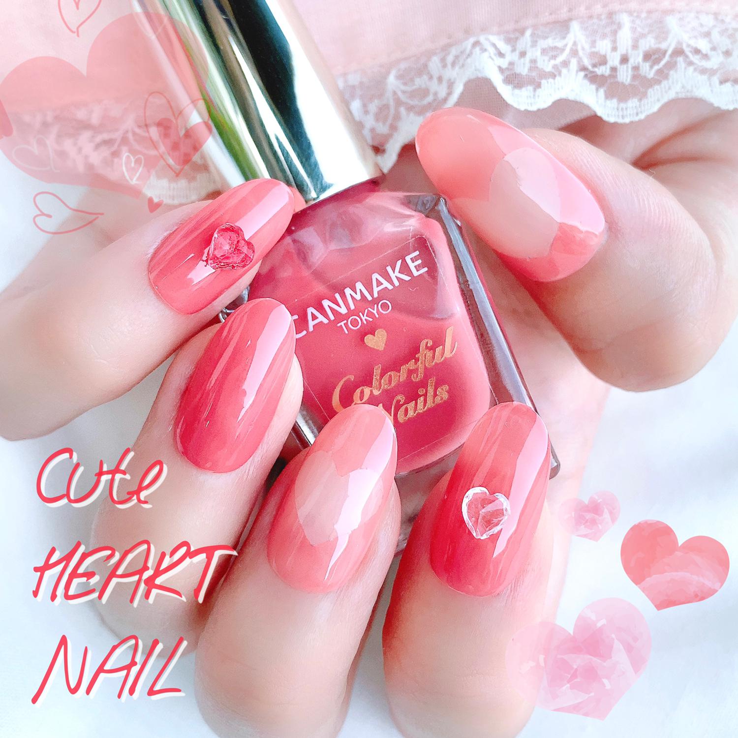 Canmakeでハート Nail Borotamaが投稿したフォトブック Lemon8