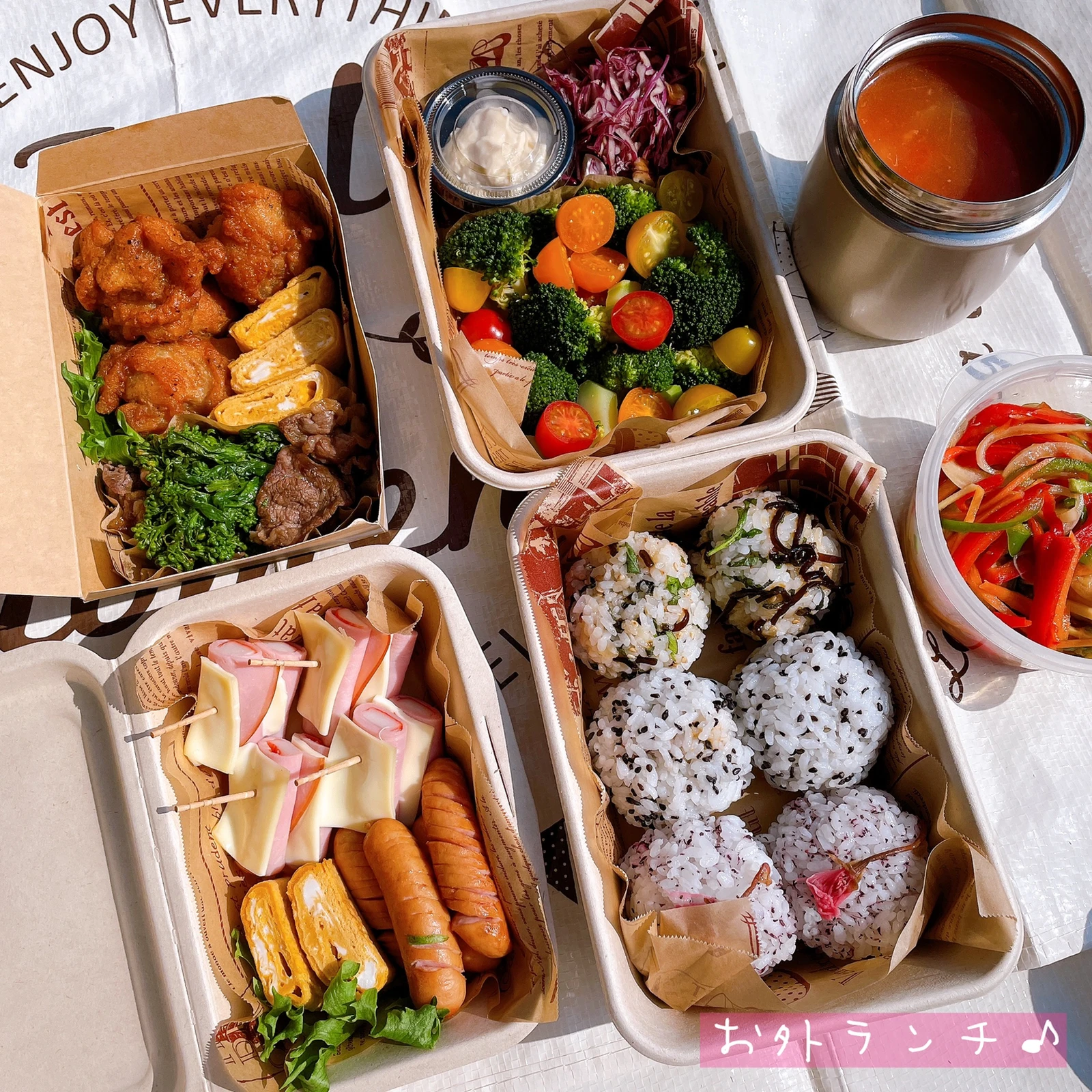 春のピクニックお弁当 Ririmaが投稿したフォトブック Lemon8