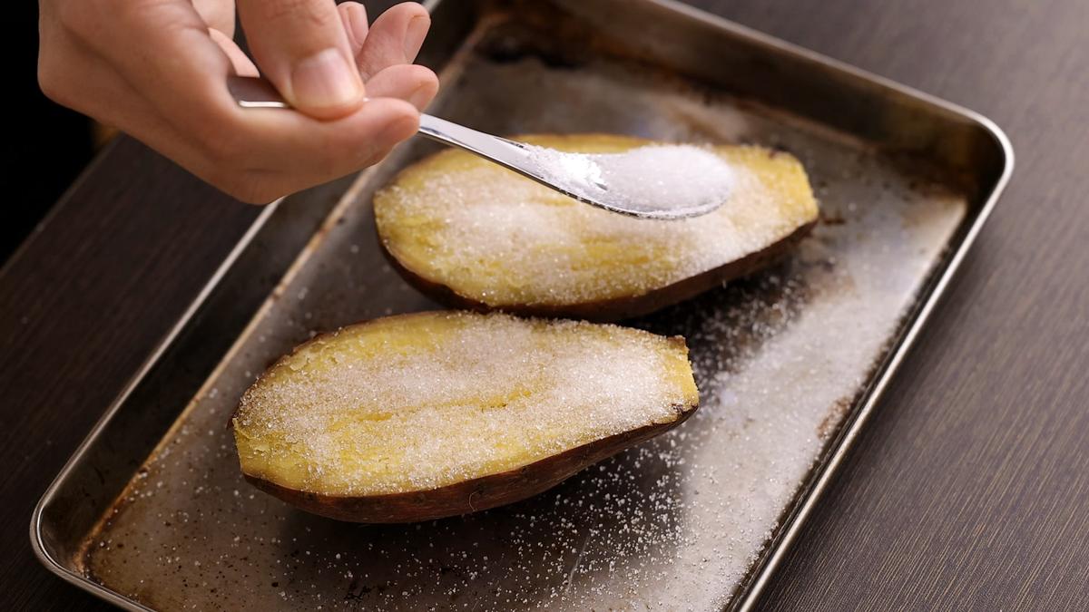 基本の焼き方でキャラメリゼ焼き芋！香ばしく甘い最高の焼き芋を！動画 