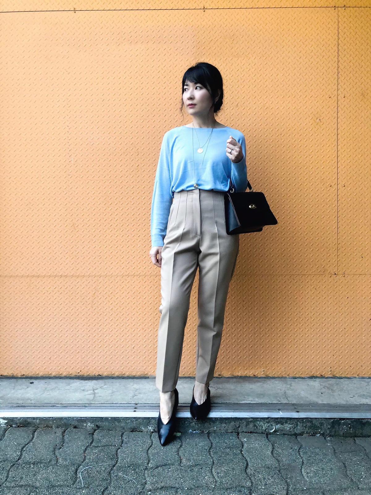 Zara ハイウエストパンツが超美シルエットだった Tomoko Iが投稿したフォトブック Sharee