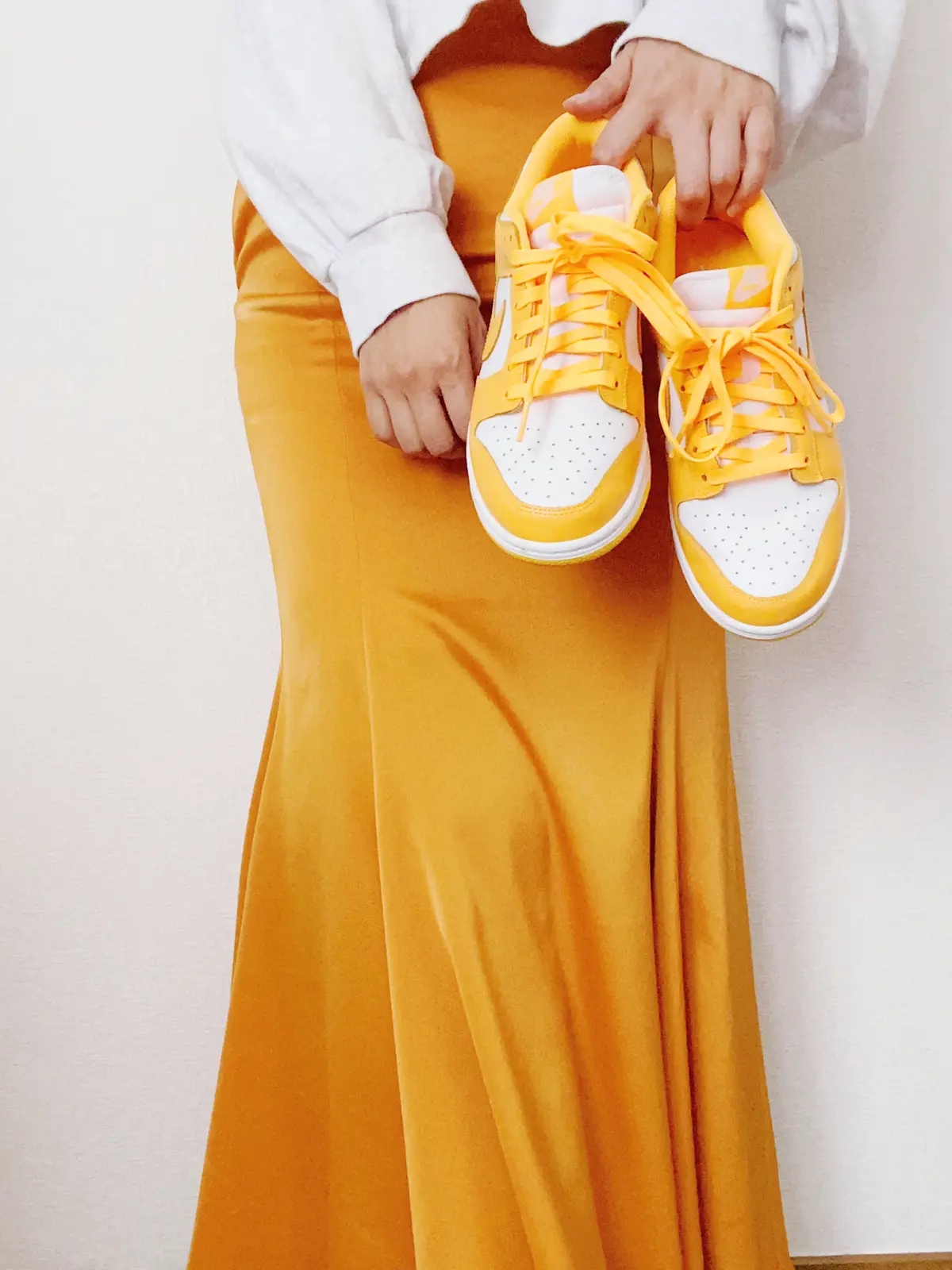 Lemon8 Story マーメイドスカート コーデ ぽっちゃり