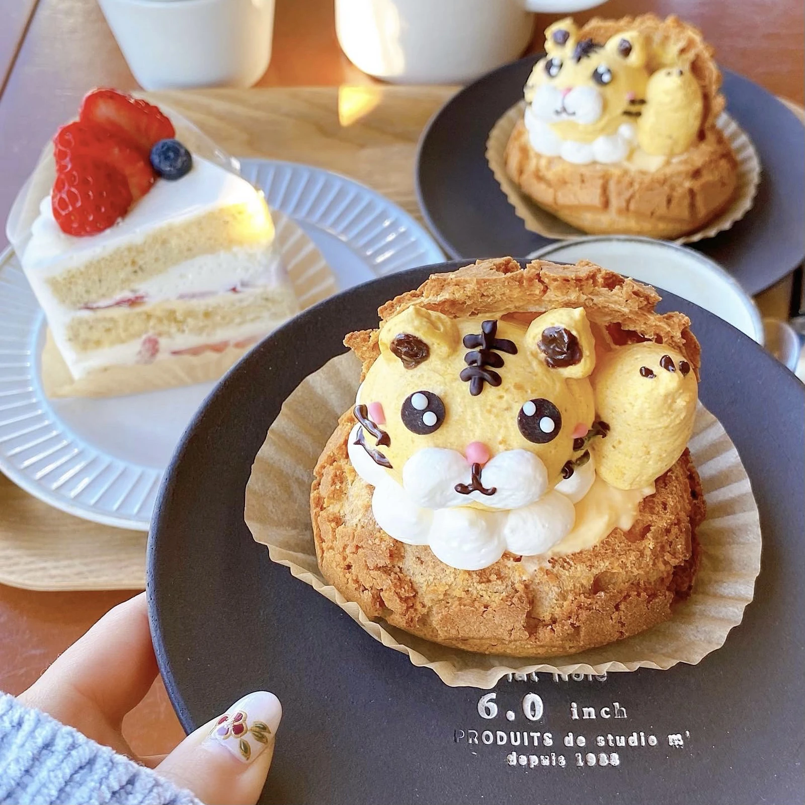 虎スイーツに会える 月替わりシュークリームのあるケーキ屋さん 愛知県弥富市 あーか Cafephotoが投稿したフォトブック Lemon8