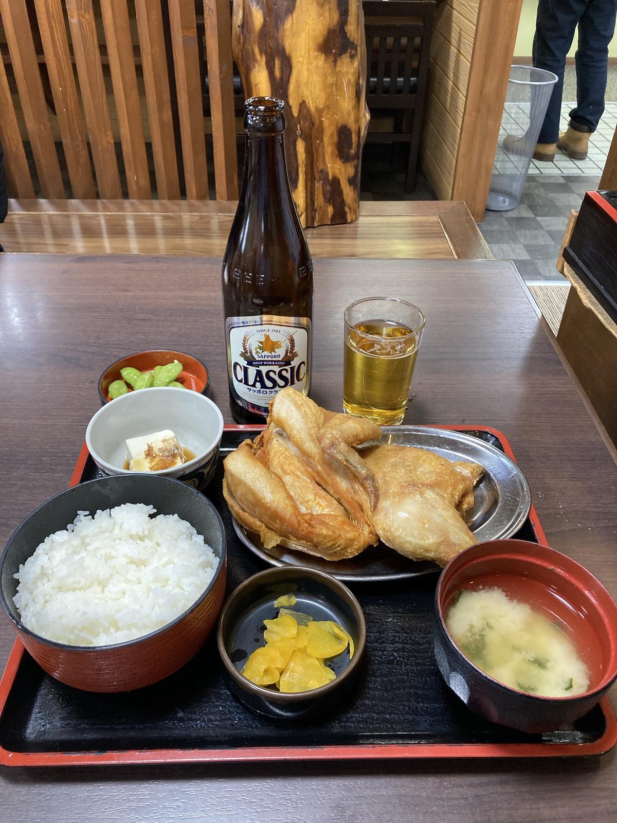 小樽 若鶏時代なると屋さん 若鶏半身揚げ定食 美味しかったです 佐渡貴裕が投稿したフォトブック Sharee