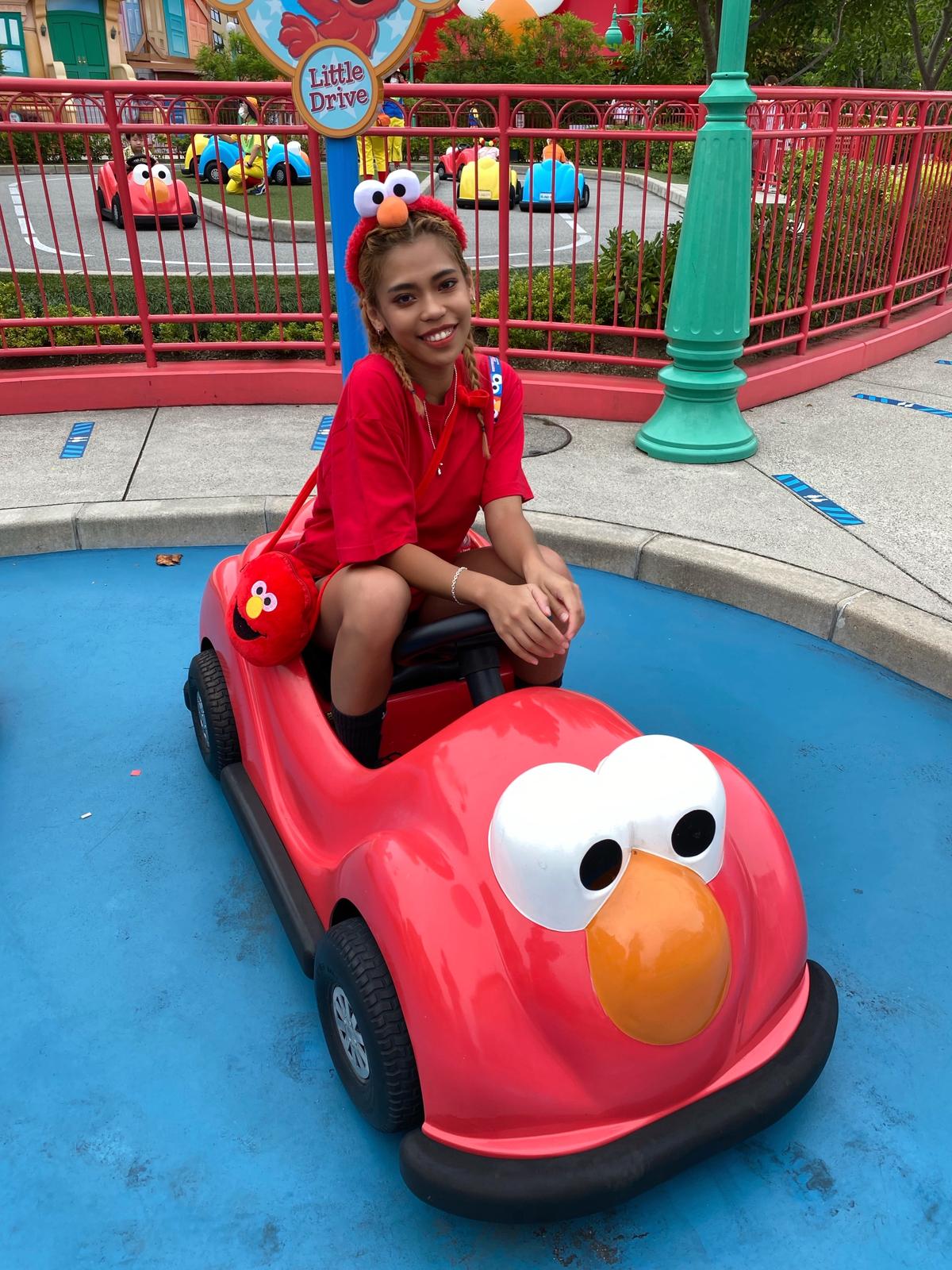 ユニバ行ってきたよ エルモ赤コーデで決めてきたよ ハロ メイゼルが投稿したフォトブック Lemon8