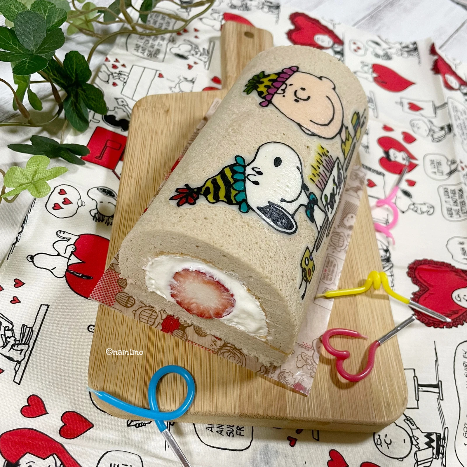 スヌーピーのいちごデコロール Namimoが投稿したフォトブック Lemon8