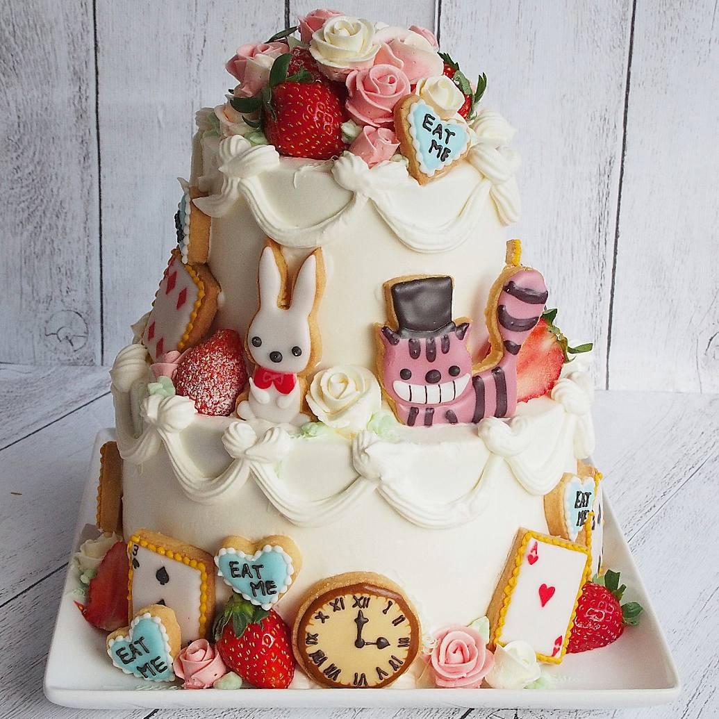 不思議の国のアリスケーキはーと 上岡麻美が投稿したフォトブック Sharee