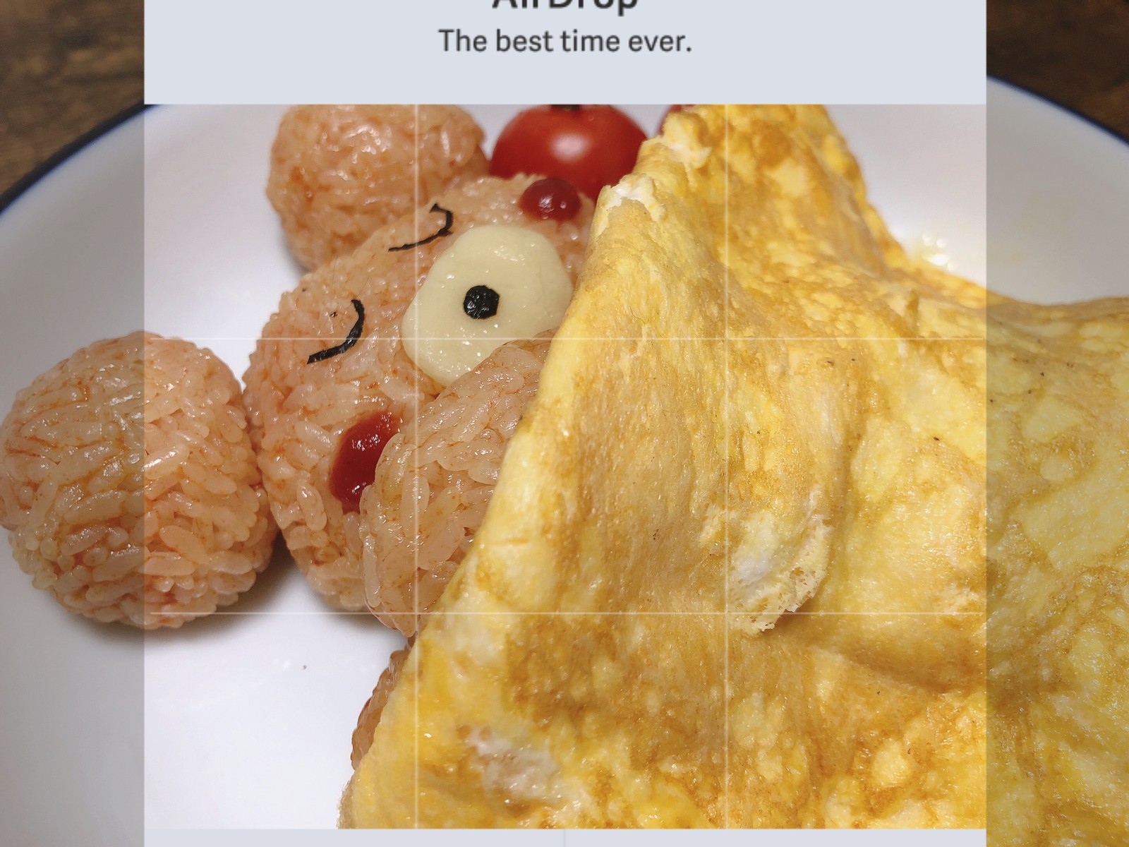 くまさんお布団トースト♪