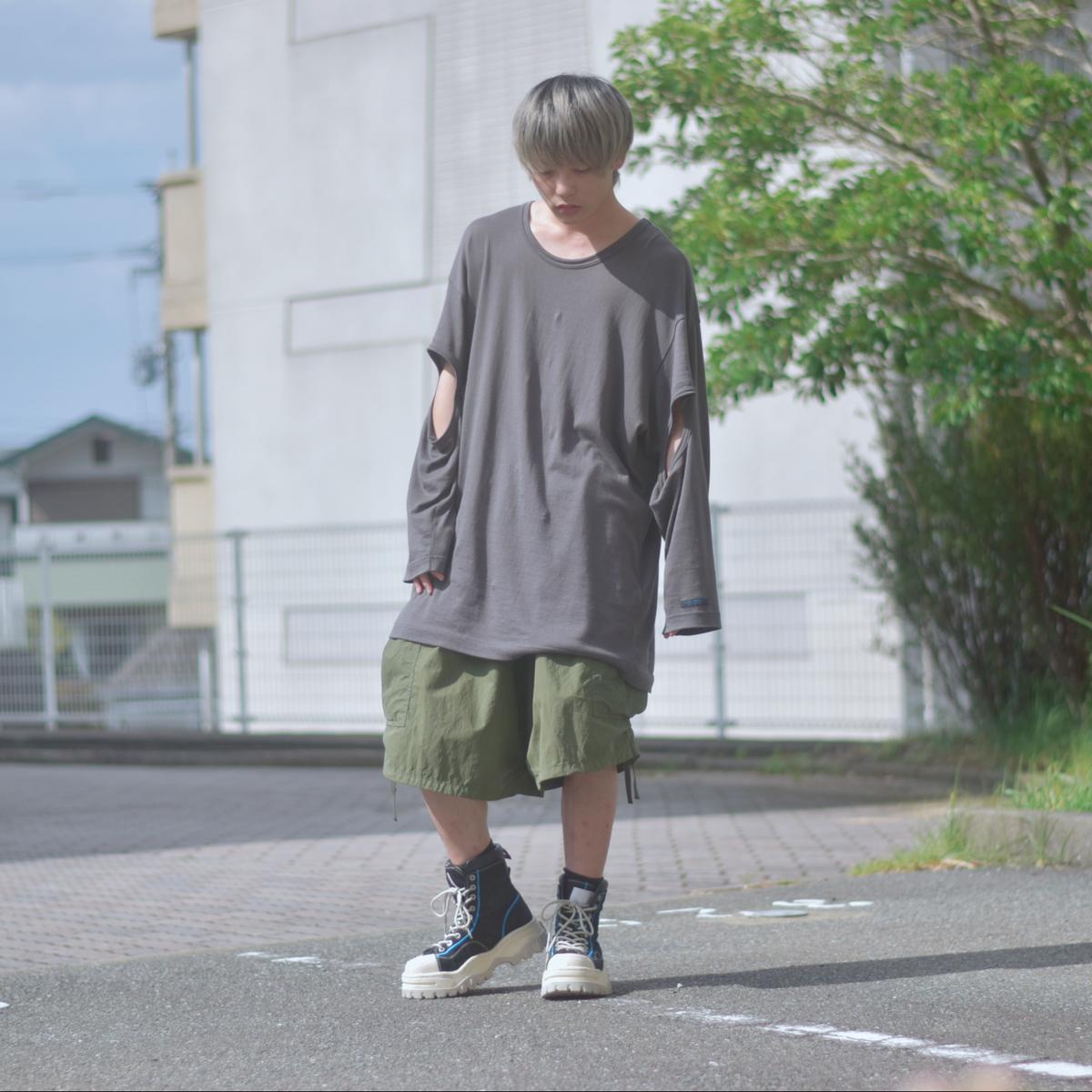 ハーフパンツを使った個性派ゆるゆるコーデ集 はたえが投稿した記事 Sharee