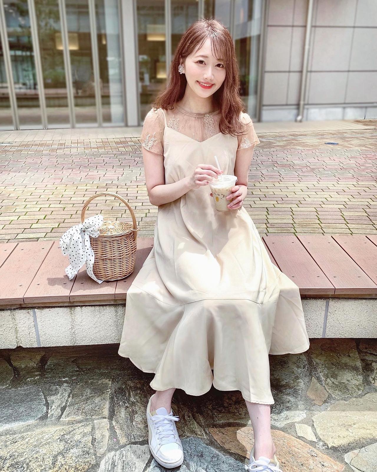 ピンク ホワイト ガーリーコーデ 瀬奈が投稿したフォトブック Sharee