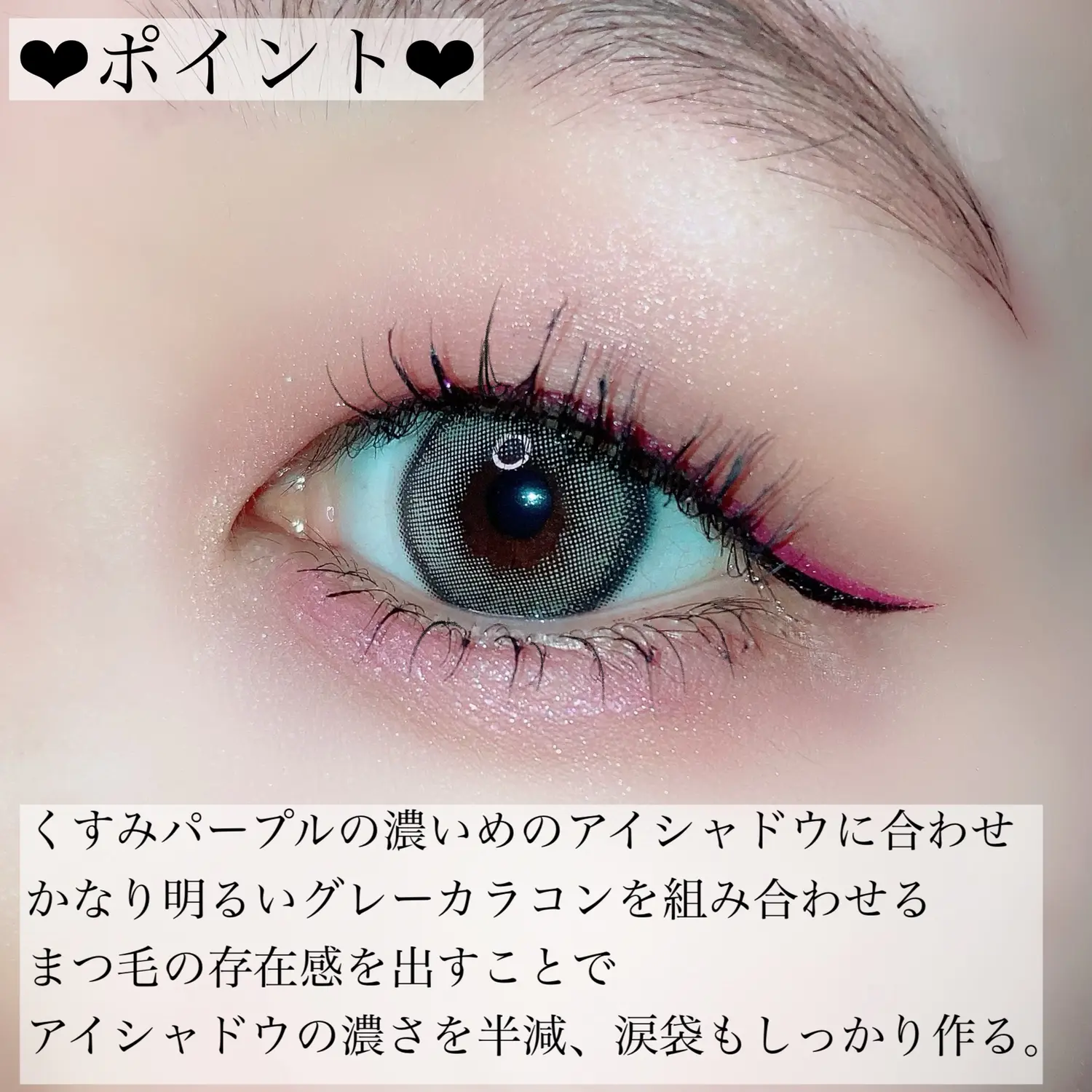 黒髪に合うパープルメイク Grapemakeup りーしゃんnnnが投稿したフォトブック Lemon8