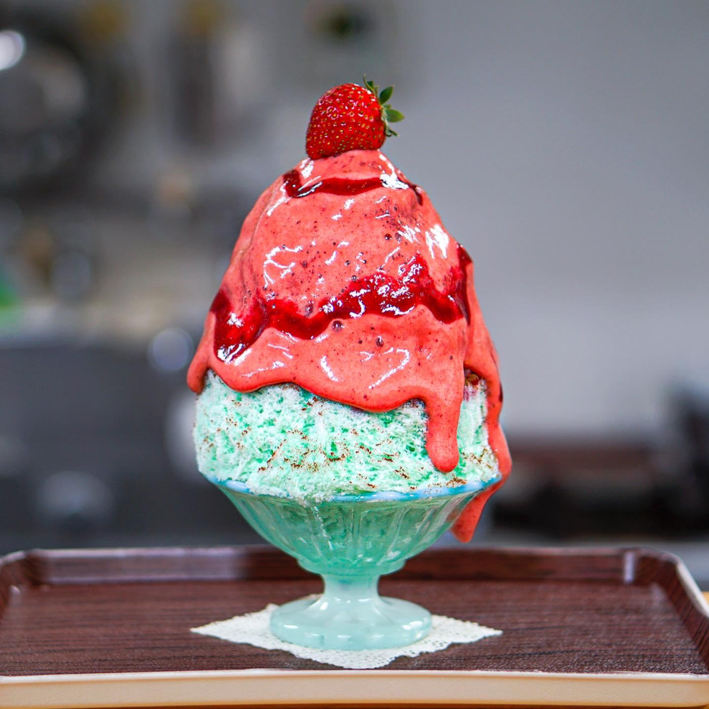 かき氷cafeロビンソンのチョコミントかき氷 Kissshot87が投稿したフォトブック Sharee