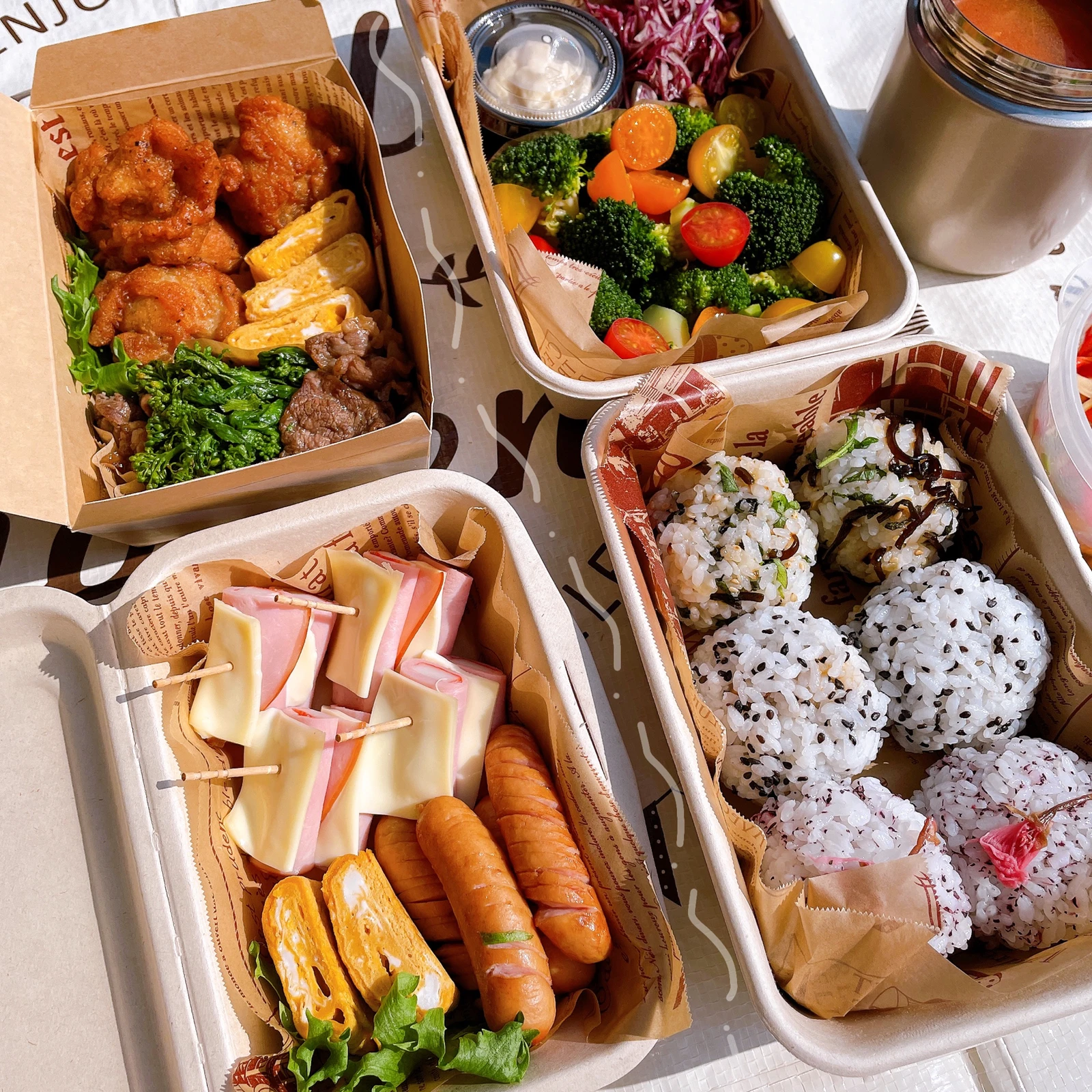 春のピクニックお弁当 Ririmaが投稿したフォトブック Lemon8