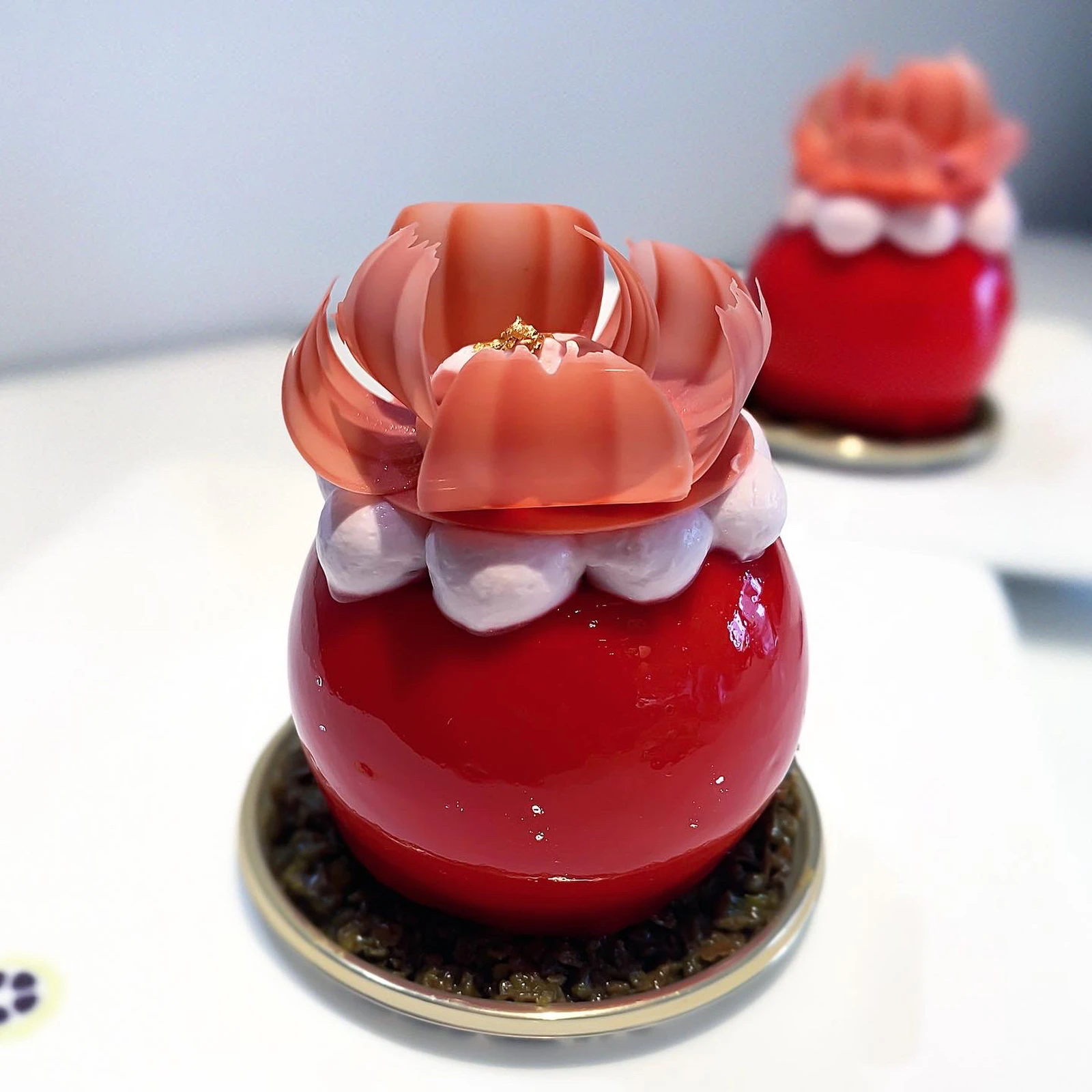 まるで薔薇のような美しいガトー 溜池山王 Chiiii Cafe が投稿したフォトブック Lemon8