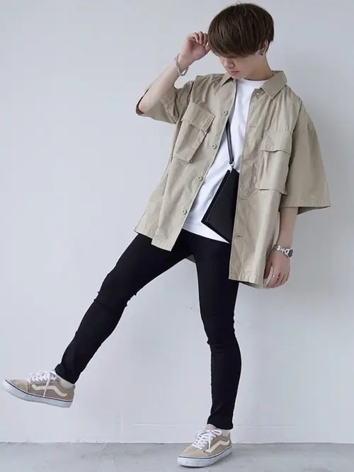 Lemon8 Story 低身長コーデ メンズ