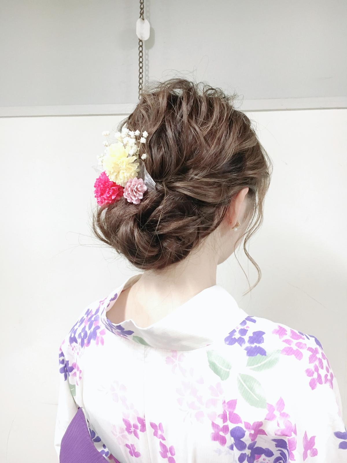 浴衣ヘアアレンジ Kayo04が投稿したフォトブック Sharee