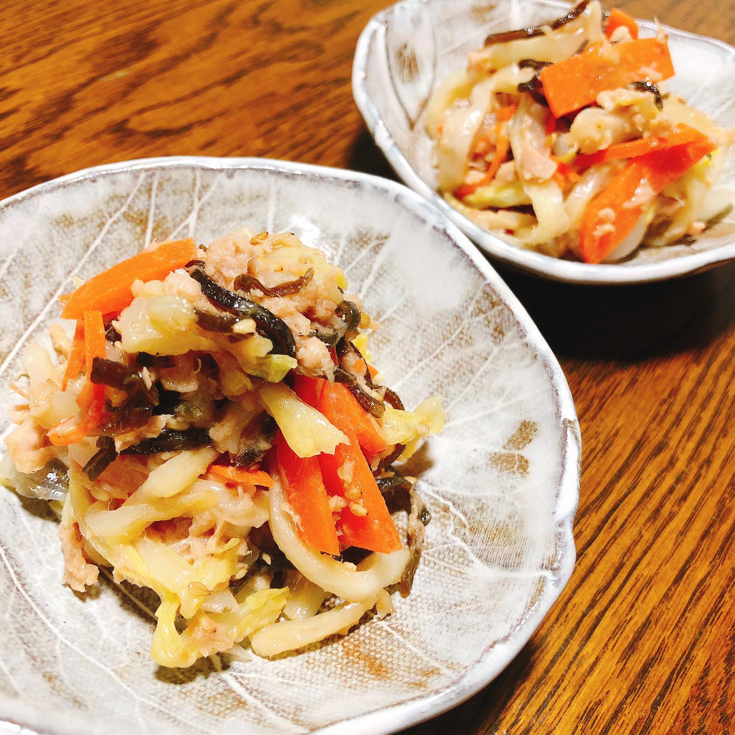 ご飯に合う簡単レシピ 白菜と塩こんぶのツナ和え モンブランらんあやが投稿したフォトブック Sharee