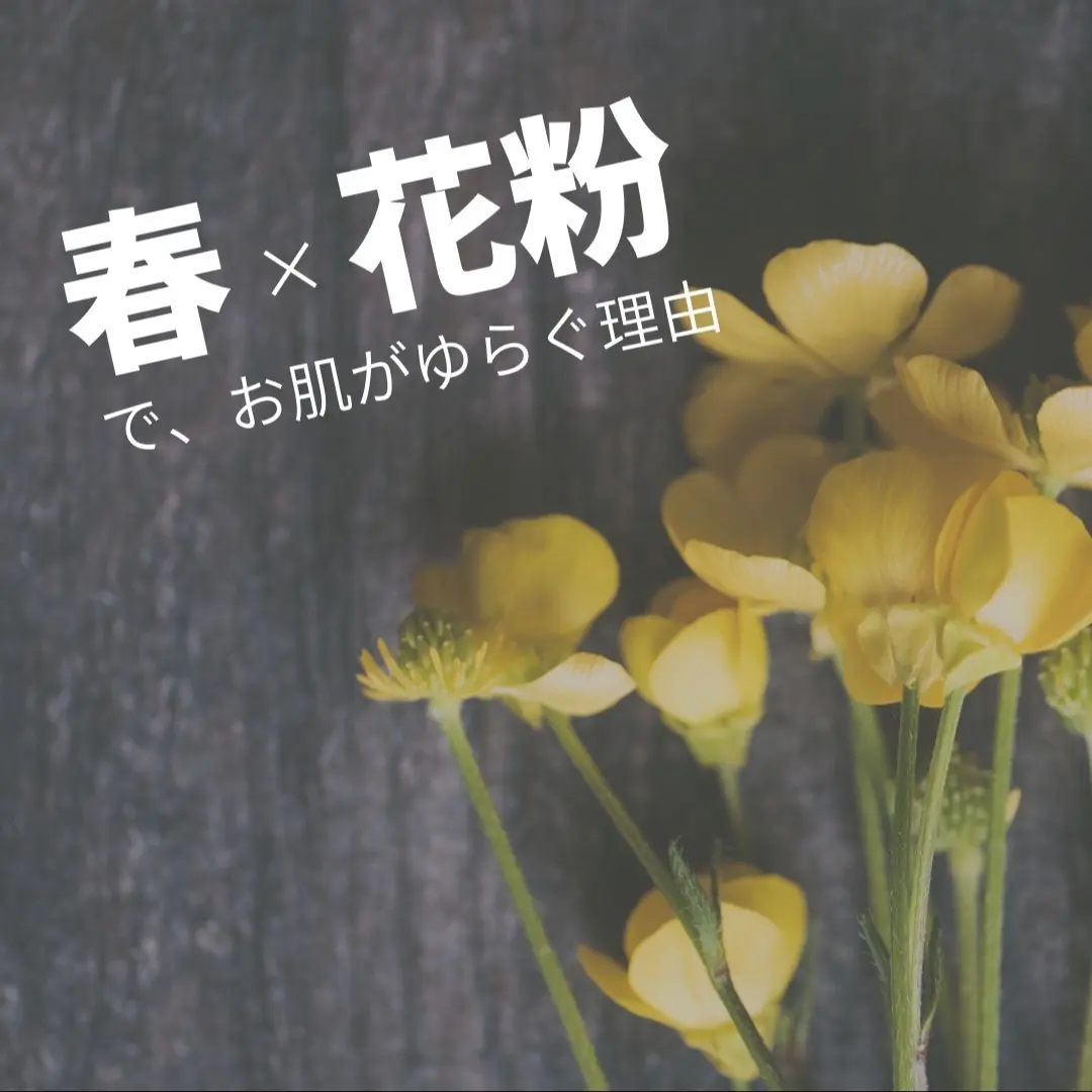 花粉で肌が荒れる理由 Ruamruam Cosmeが投稿したフォトブック Lemon8