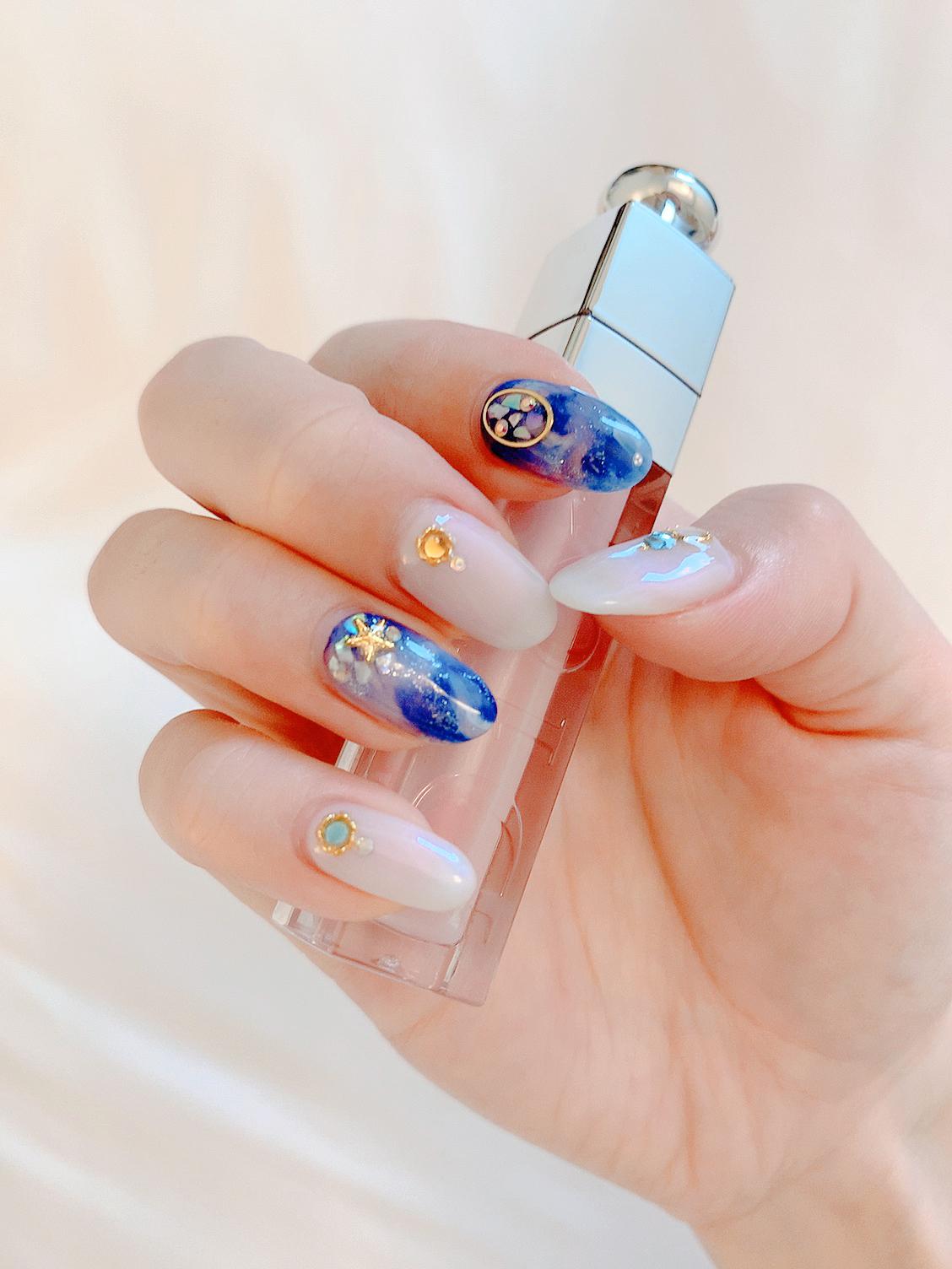 海モチーフ Summer Nail Aynaaが投稿したフォトブック Sharee