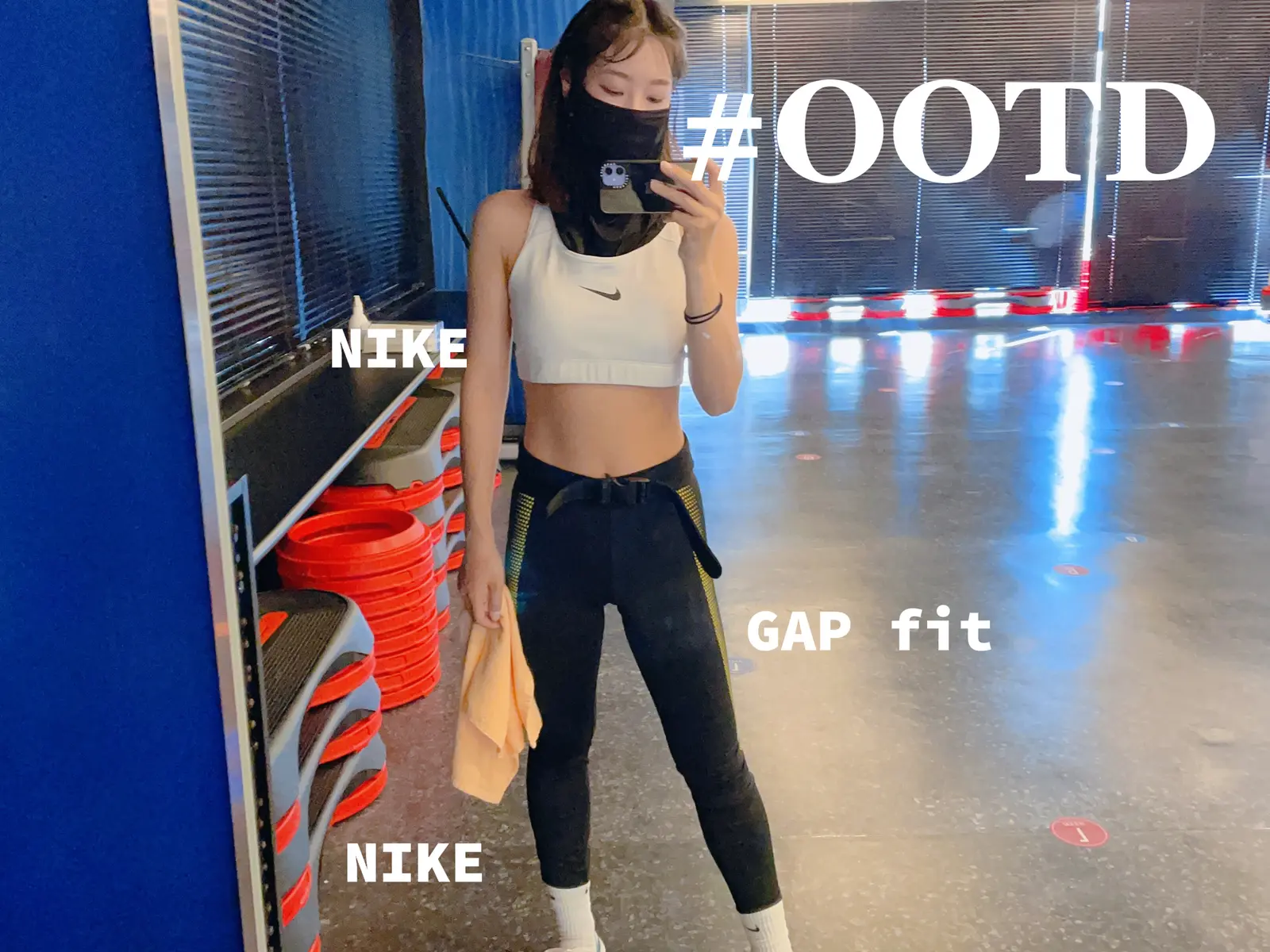 ジムコーデ Nike Gap Fitお気に入りスポーツブランド Sami33titiが投稿したフォトブック Lemon8