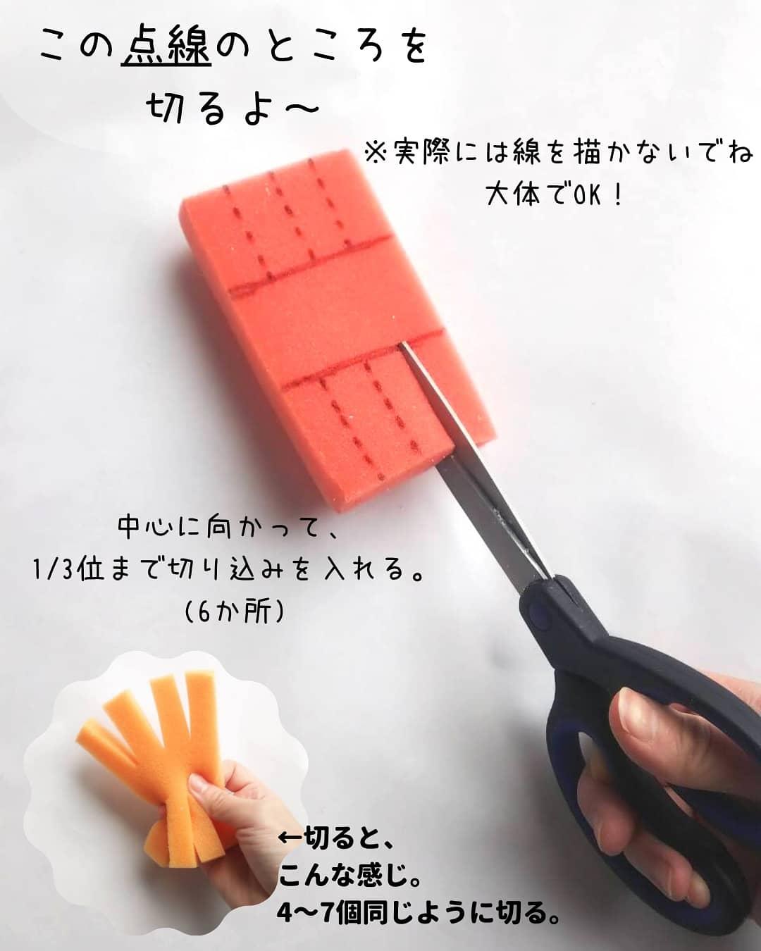 スポンジ ボール 作り方 Jasminepssi