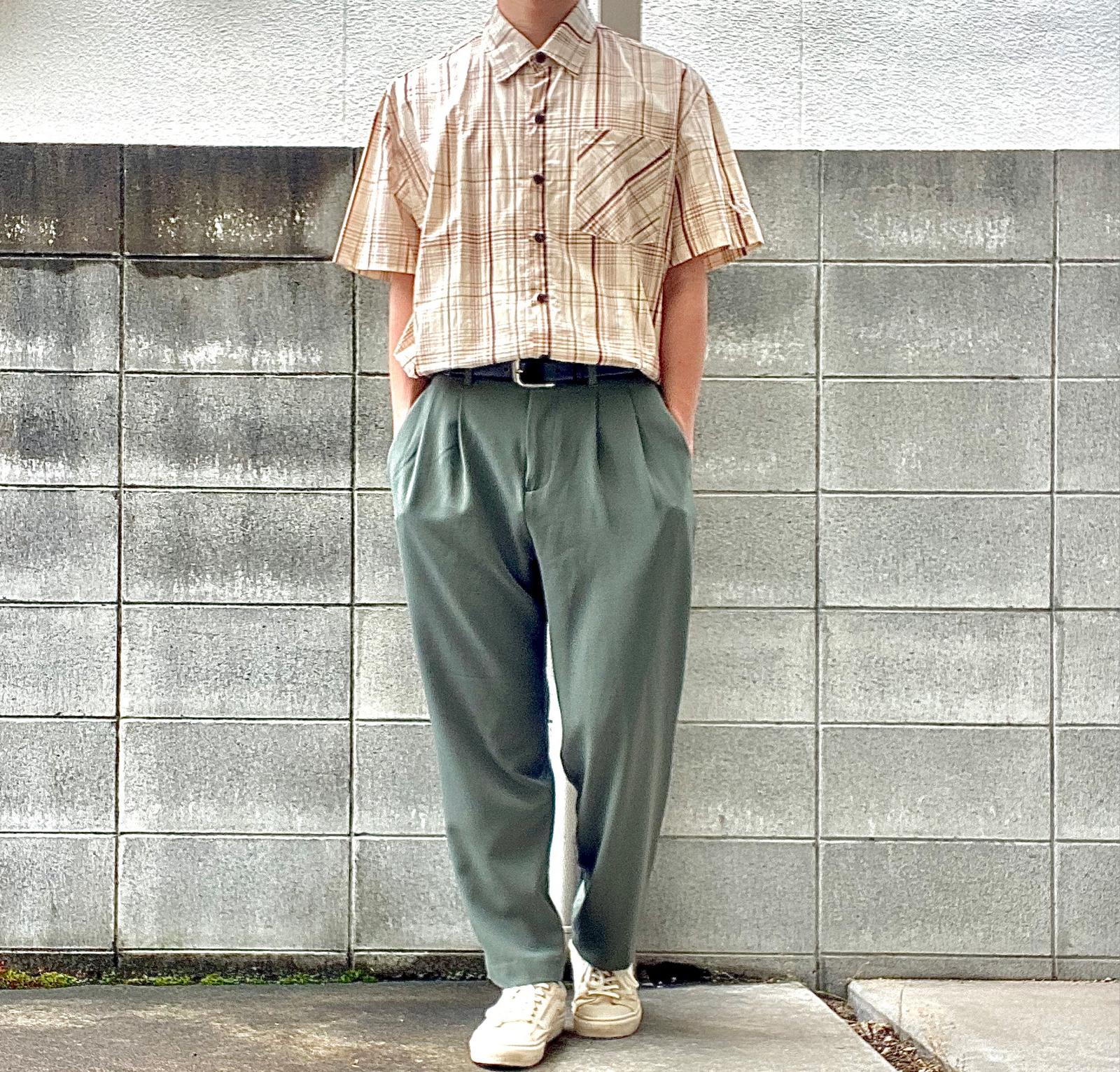 大学生 低身長コーデ 夏にオススメ キレイめカジュアルコーデ シャツ テーパードパンツ シータケが投稿したフォトブック Sharee