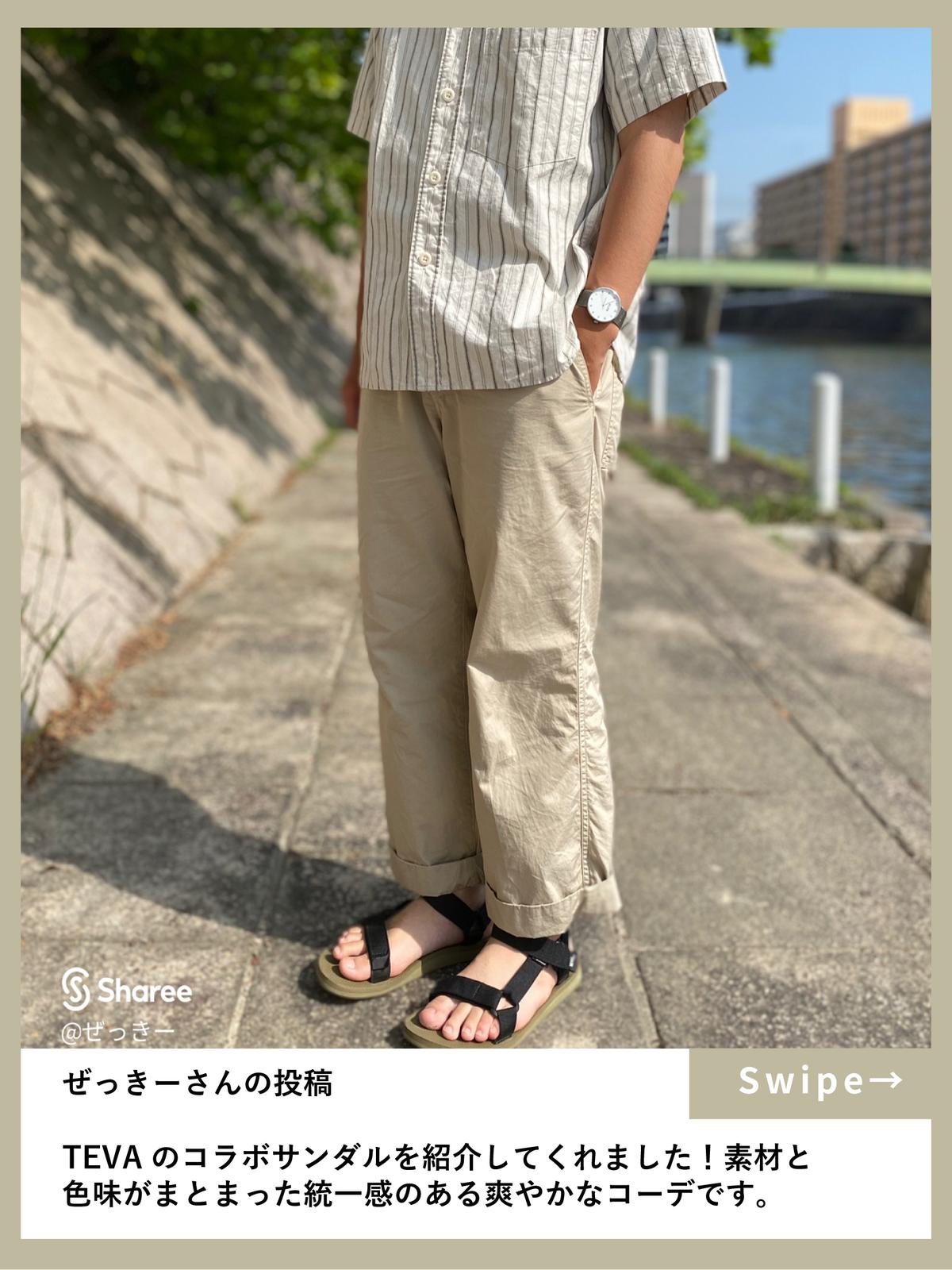 夏のデートにもok きれいめメンズサンダルコーデ4選 Sharee公式が投稿したフォトブック Sharee