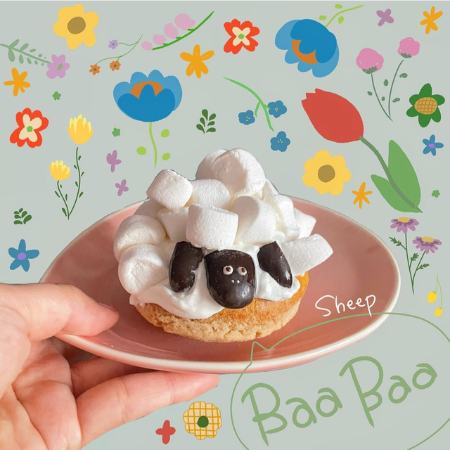 ひつじのショーンカップケーキ Lemon8