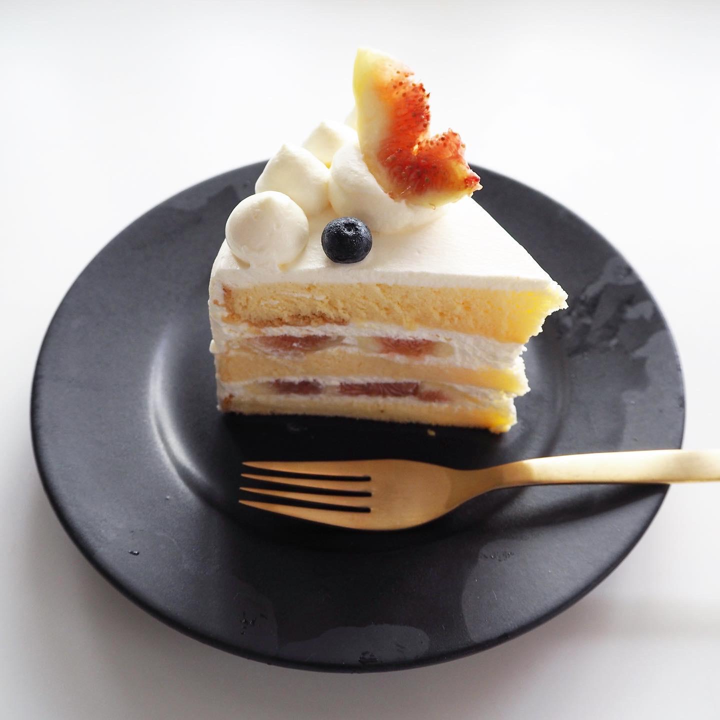 夏の誕生日ケーキ 無花果とブルーベリーのデコレーションケーキのレシピ 石野美和が投稿したフォトブック Sharee