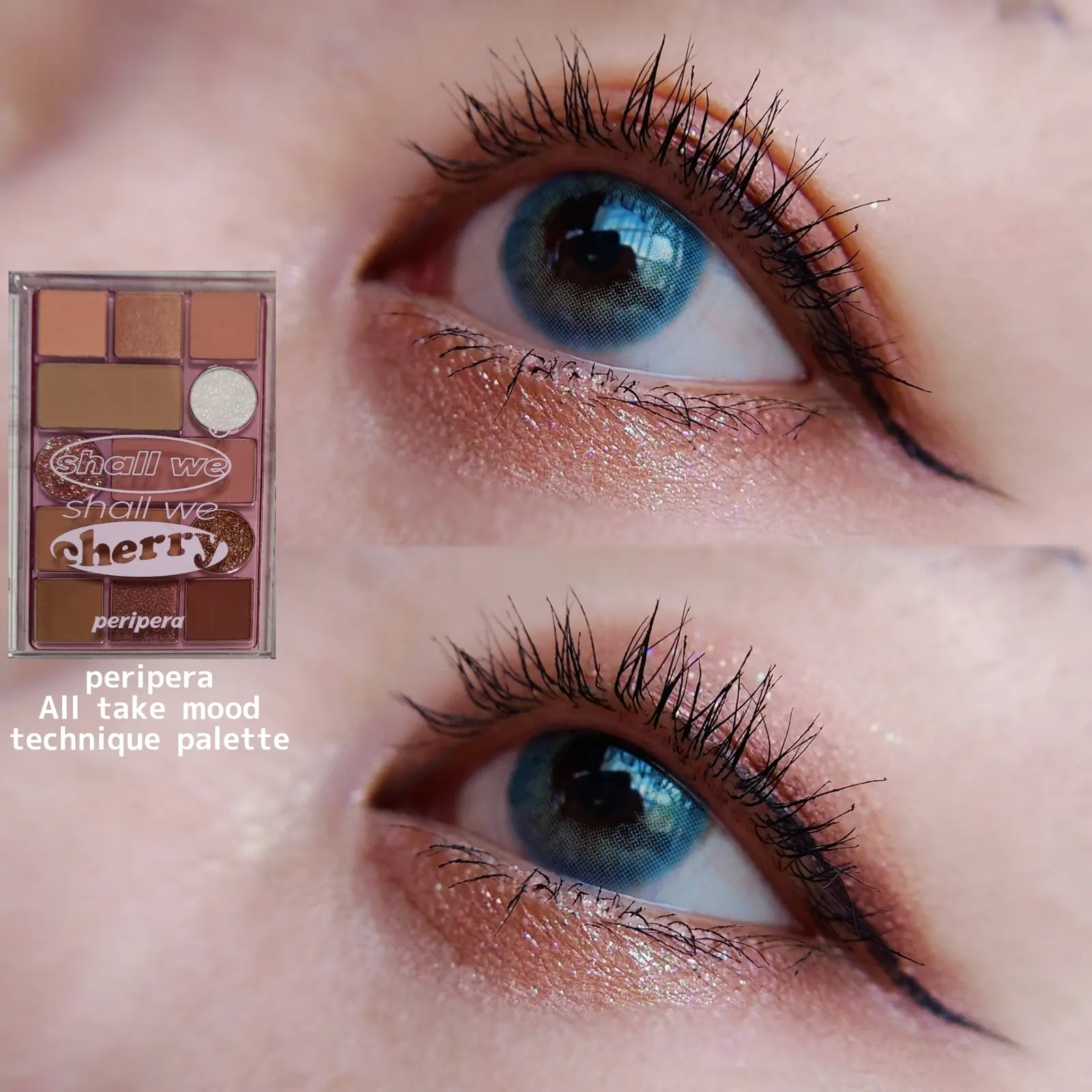 Lemon8 Story ブルーカラコン メイク