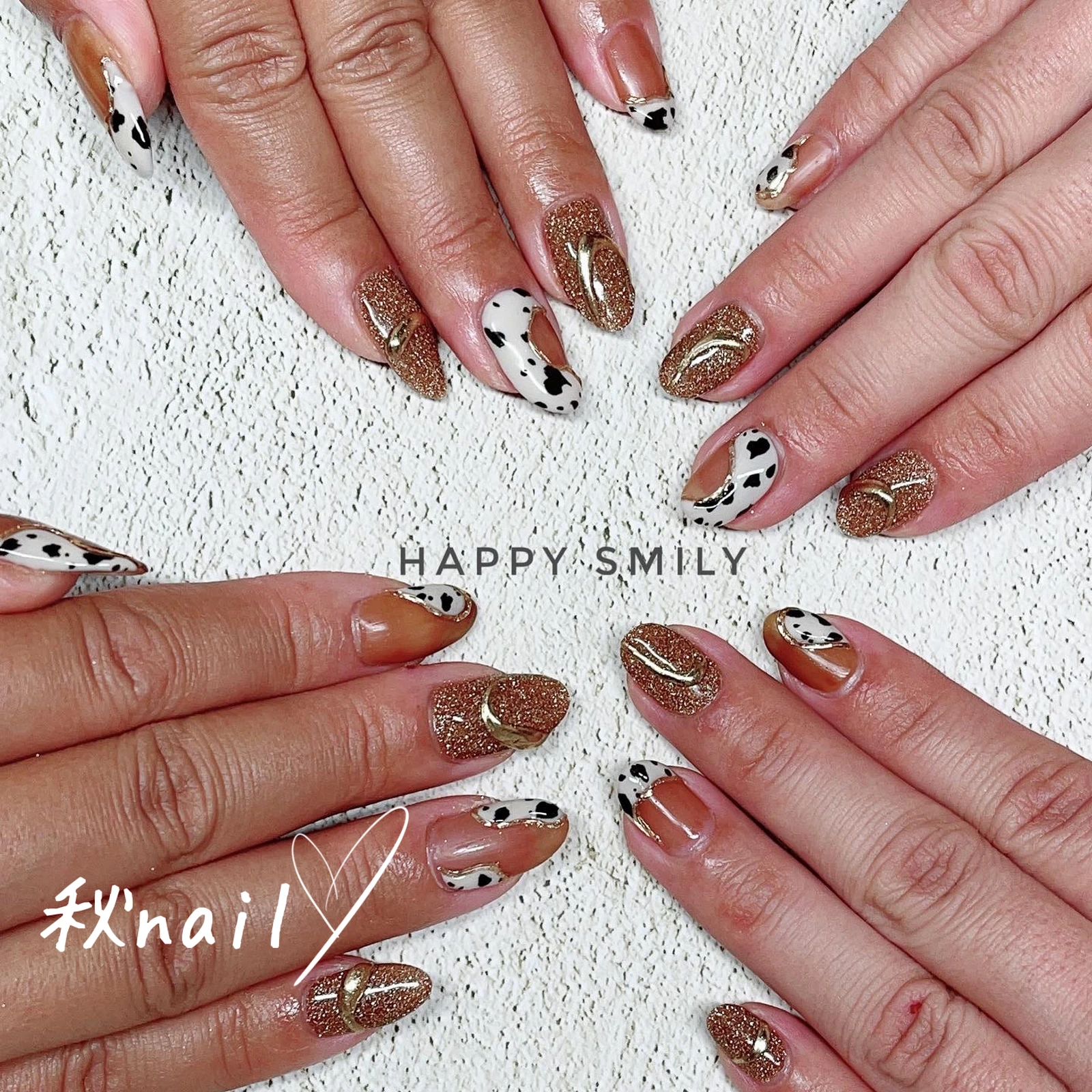 秋nail アニマル柄を取り入れたニュアンスネイル Happy Lifeが投稿したフォトブック Lemon8