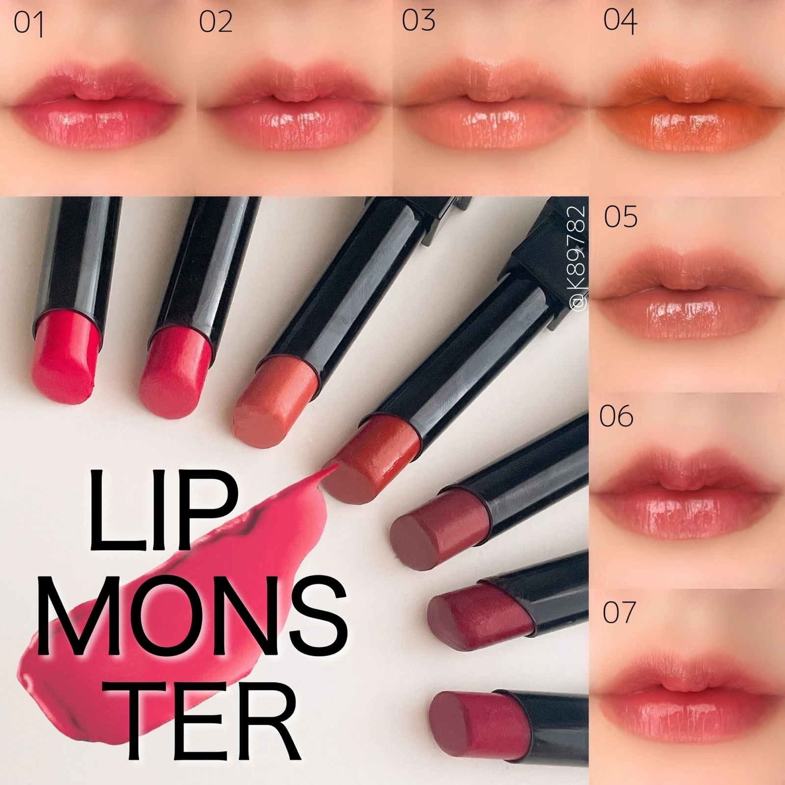 全色かわいいモンスター級リップ K7が投稿したフォトブック Lemon8