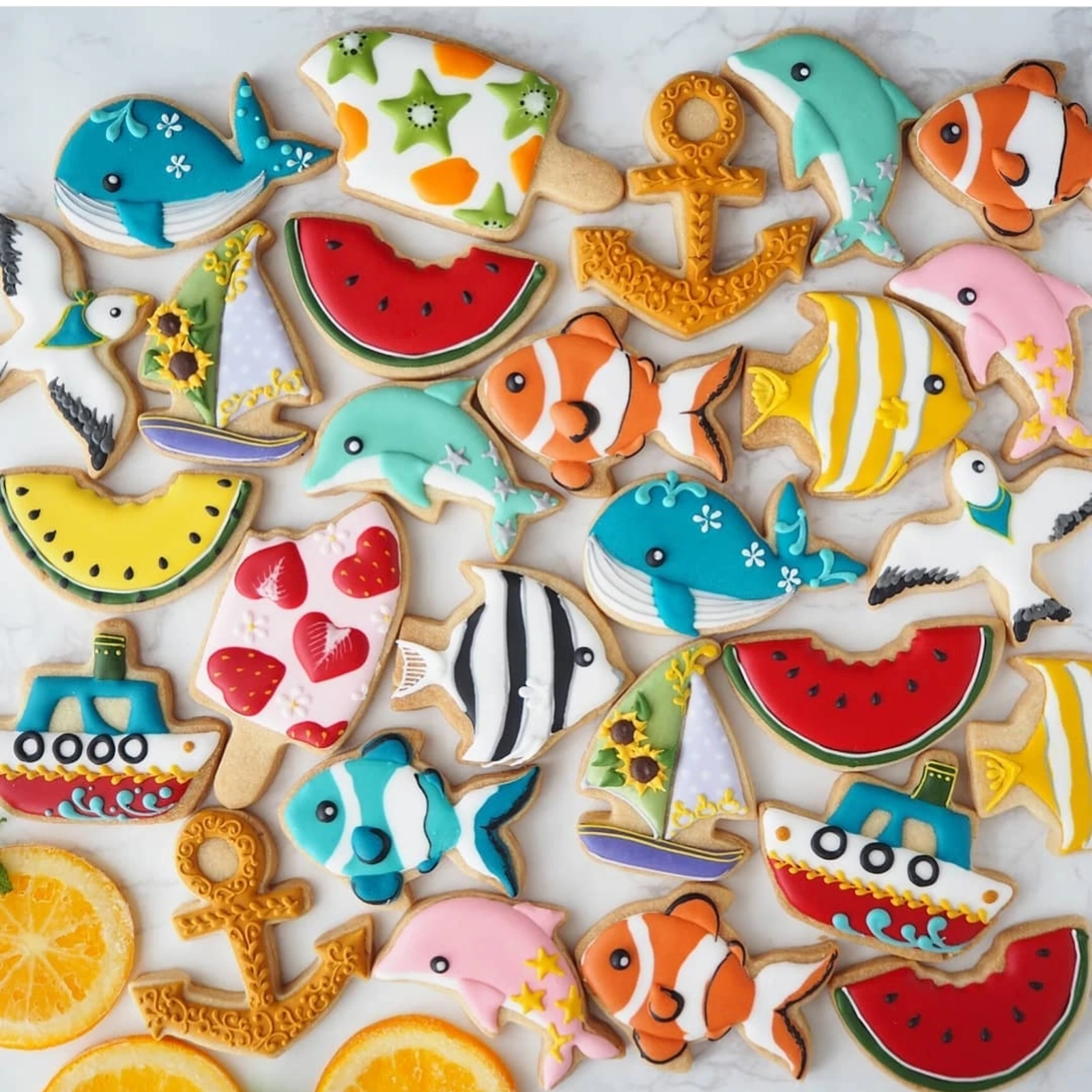 夏のアイシングクッキーあつまれ 上岡麻美が投稿したフォトブック Lemon8