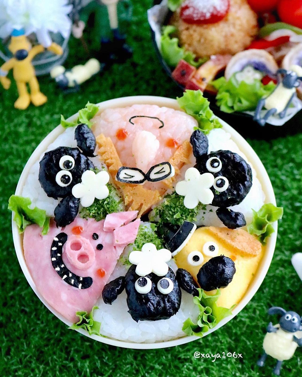 ひつじのショーン6pチーズ風おにぎり弁当 あややが投稿したフォトブック Sharee