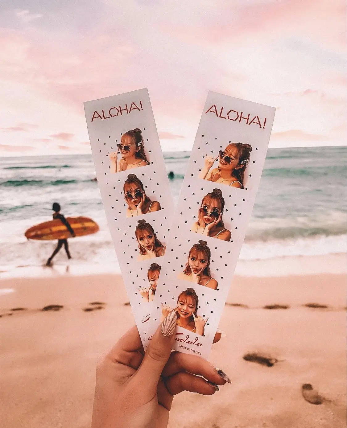 ハワイ Aloha のロゴがロゴがかわいい ハワイで撮れるプリクラ Onumaaanが投稿したフォトブック Lemon8