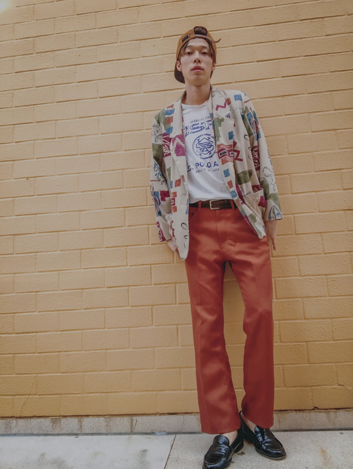 柄ジャケットコーデ 難しい柄ジャケットのコーデ Hiroki Kkが投稿したフォトブック Lemon8